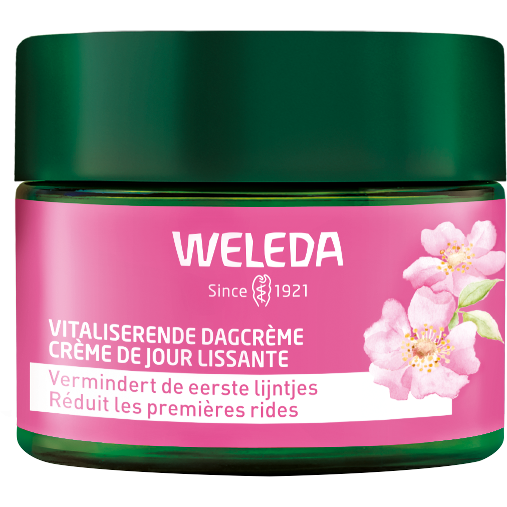 WELEDA Wilde Rozen & Witte Thee Vitaliserende Dagcrème 40 ML
