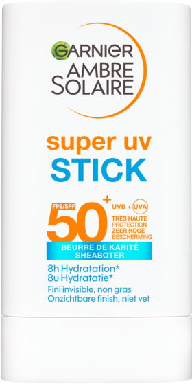 Garnier Ambre Solaire Super UV Face Hydraterende Stick SPF50 18