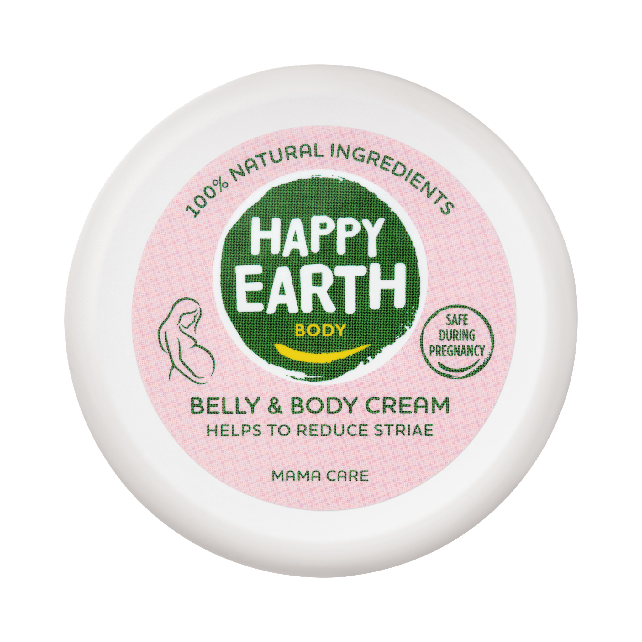 Happy Earth 100% Natuurlijke Mama Care Belly & Body Crème 200 ML