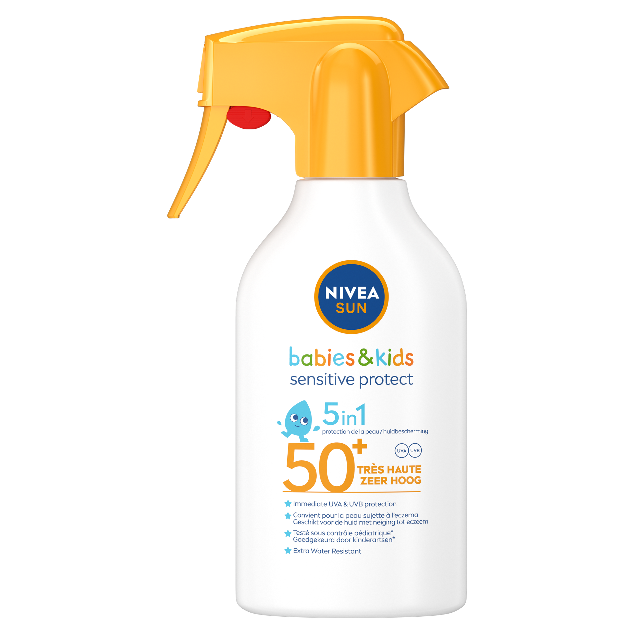 NIVEA SUN Babies & Kids Sensitive Zonnebrand Spray SPF50+ 250 ML