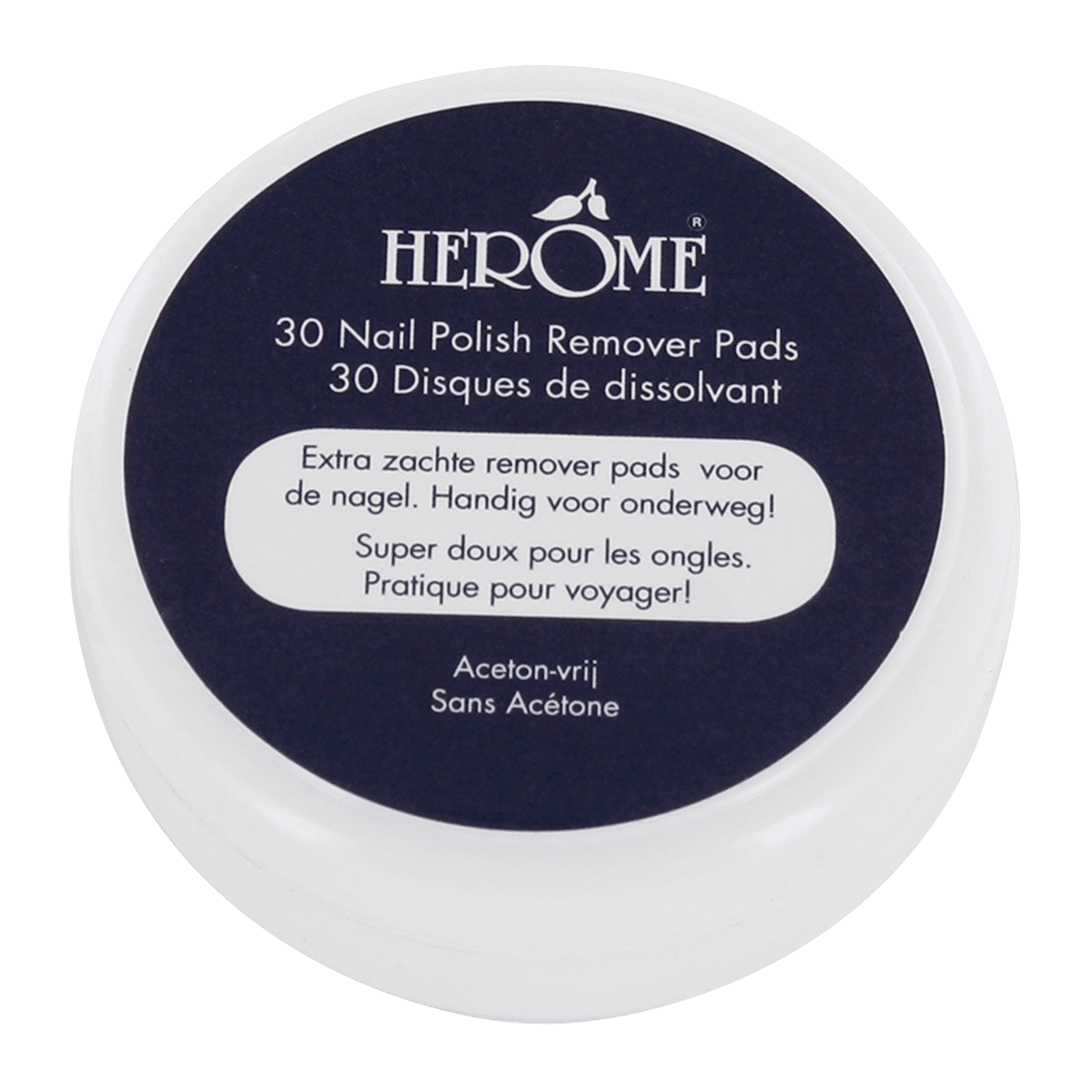 Herome Acetonvrije Nail Polish Remover Pads