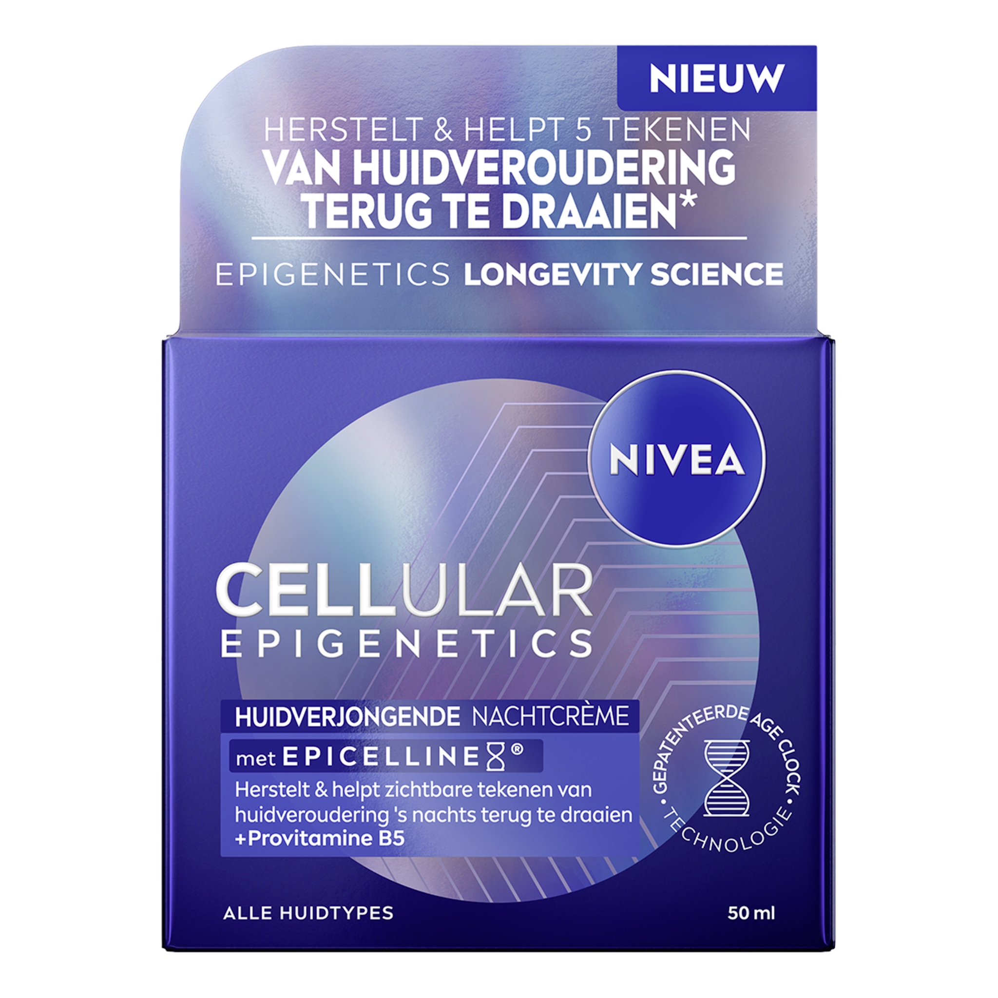 NIVEA Cellular Epigenetics Huidverjongende Anti-Age Nachtcrème 50 ML