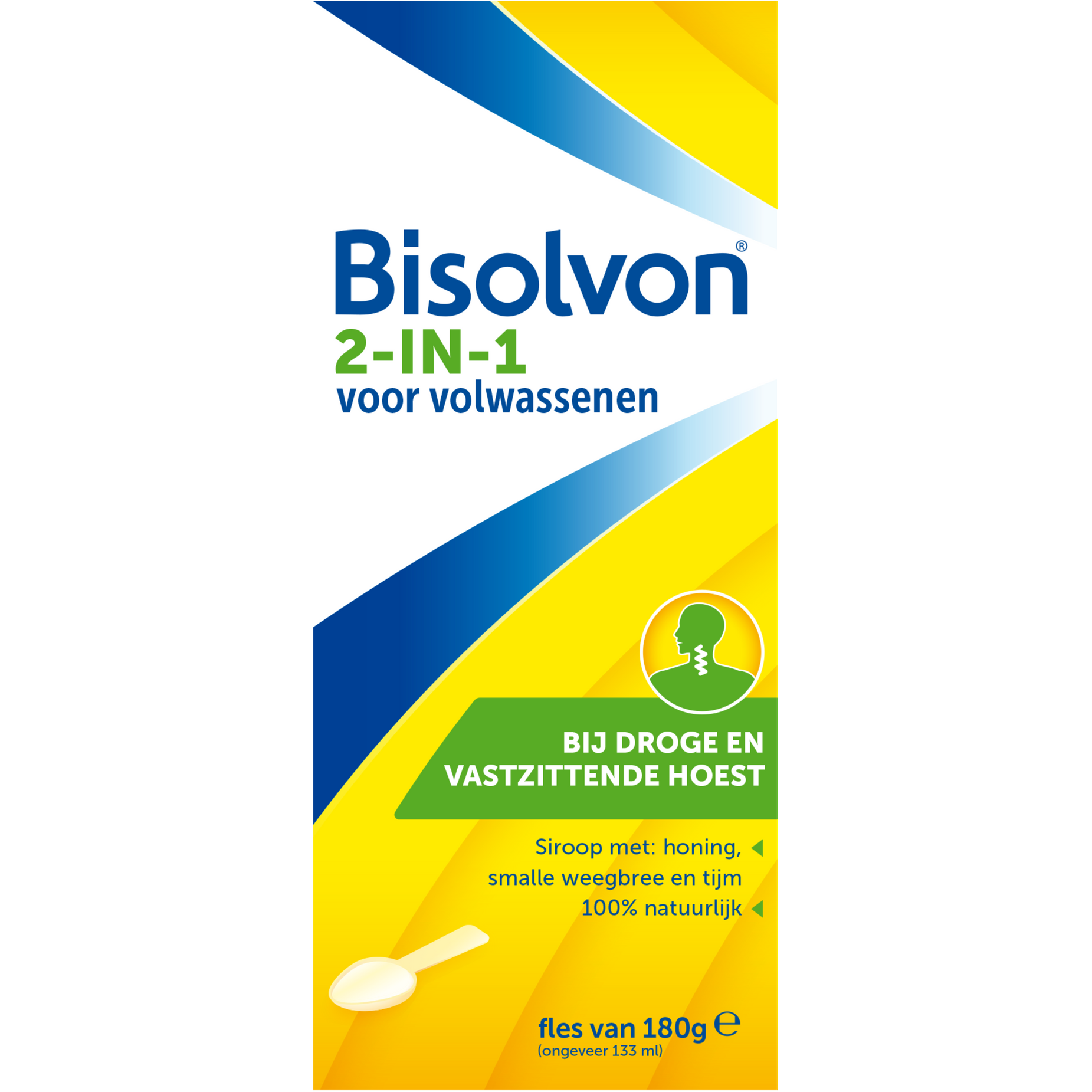 Bisolvon 2-in-1 Bij Droge En Vastzittende Hoest 133 ML