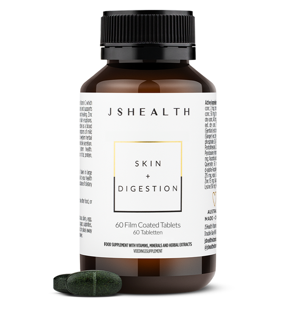 JSHealth Skin Digestion 60 Tabletten