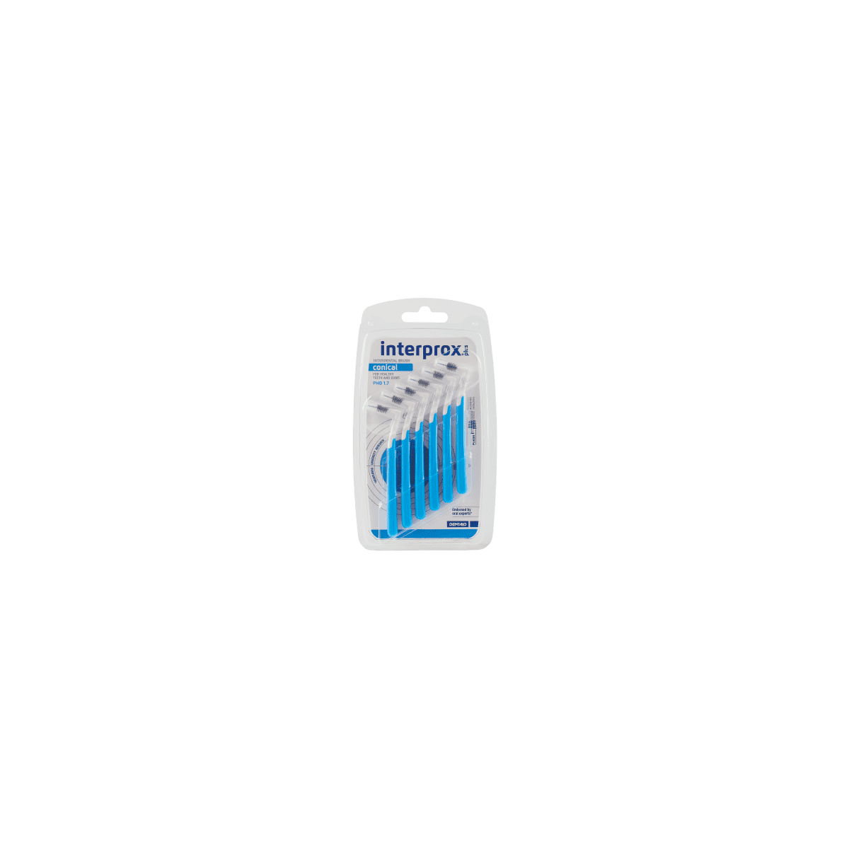 Interprox Plus Conical Ragers Blauw PHD 1.7 mm 6 stuks