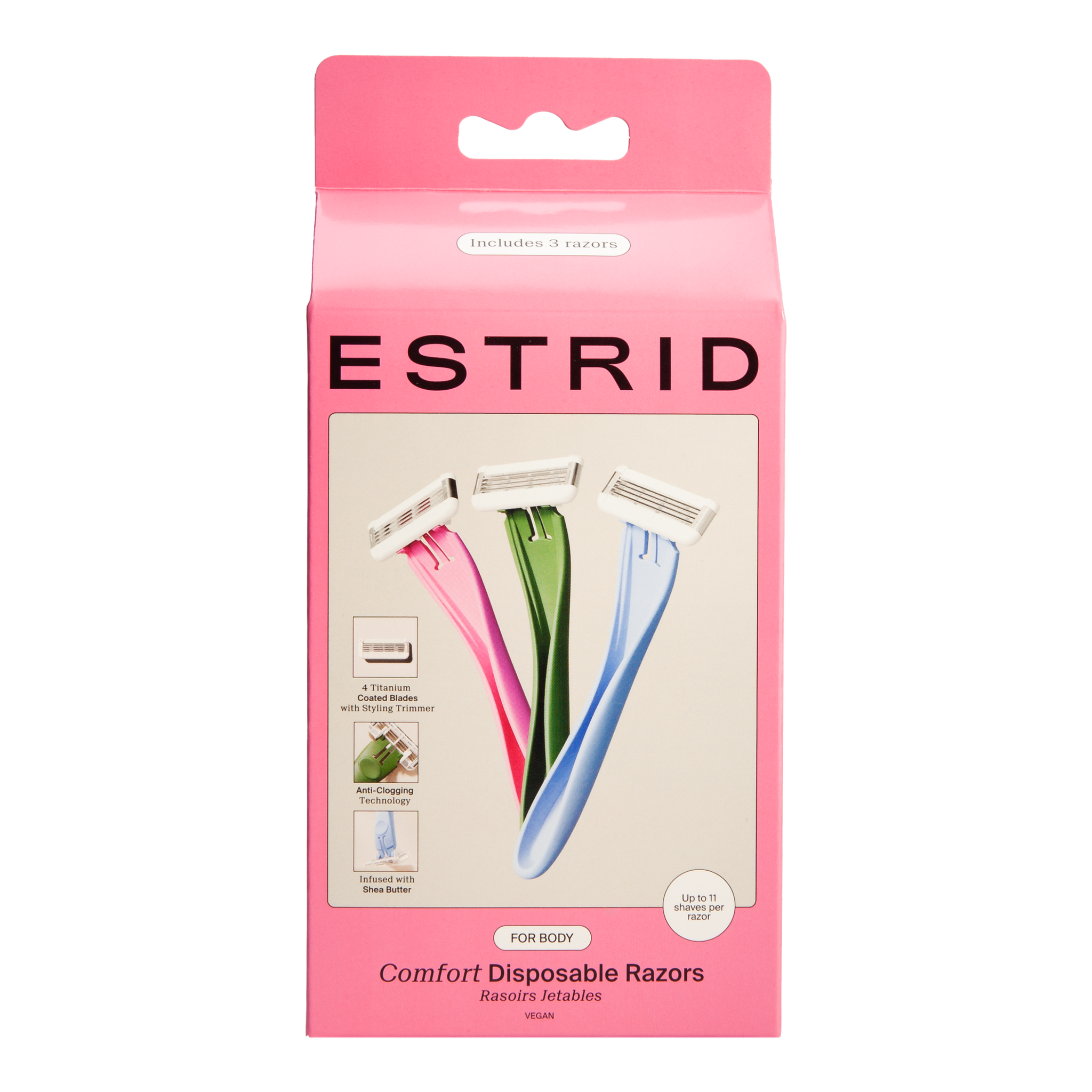 Estrid Ultra Comfort Wegwerpmesjes 3 stuks