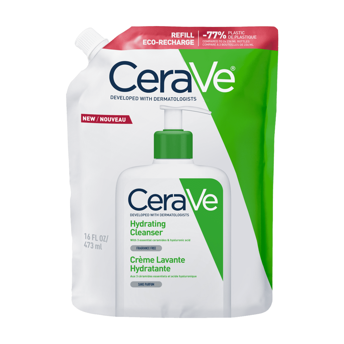 CeraVe Hydraterende Reinigingscr�me Navulling 473 ML