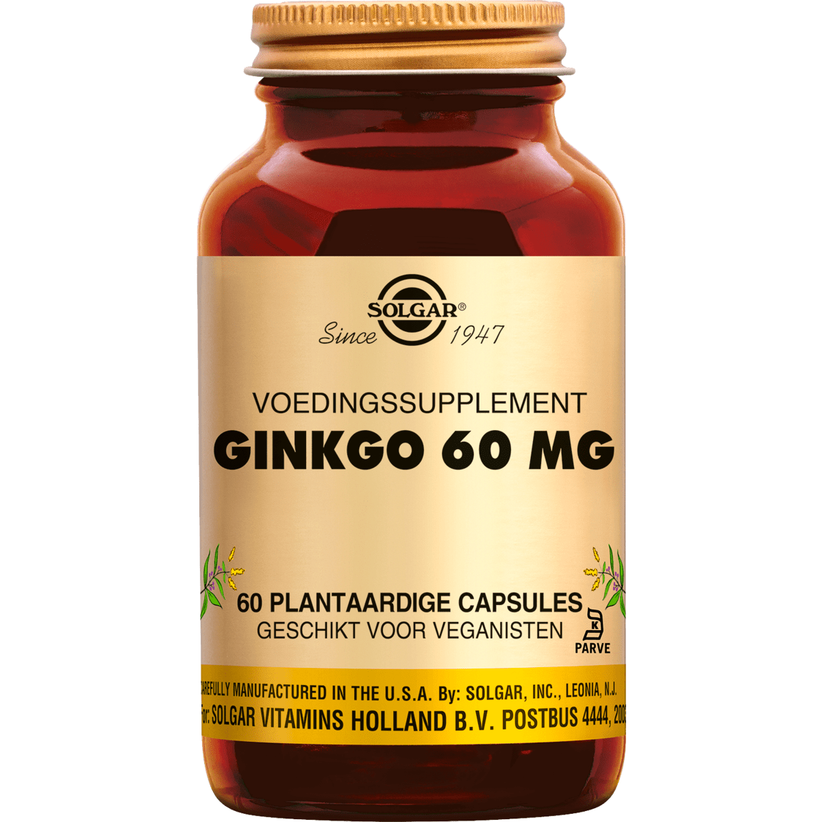 Ginkgo Vegetable Capsules - Pack Of 60 – My Supplement Online - View #6