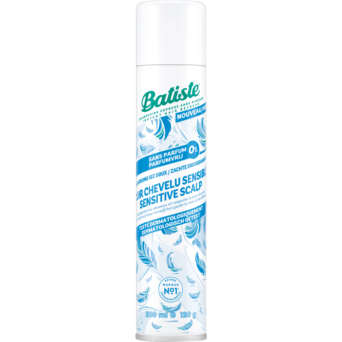Batiste Sensitive Droogshampoo 200 ML