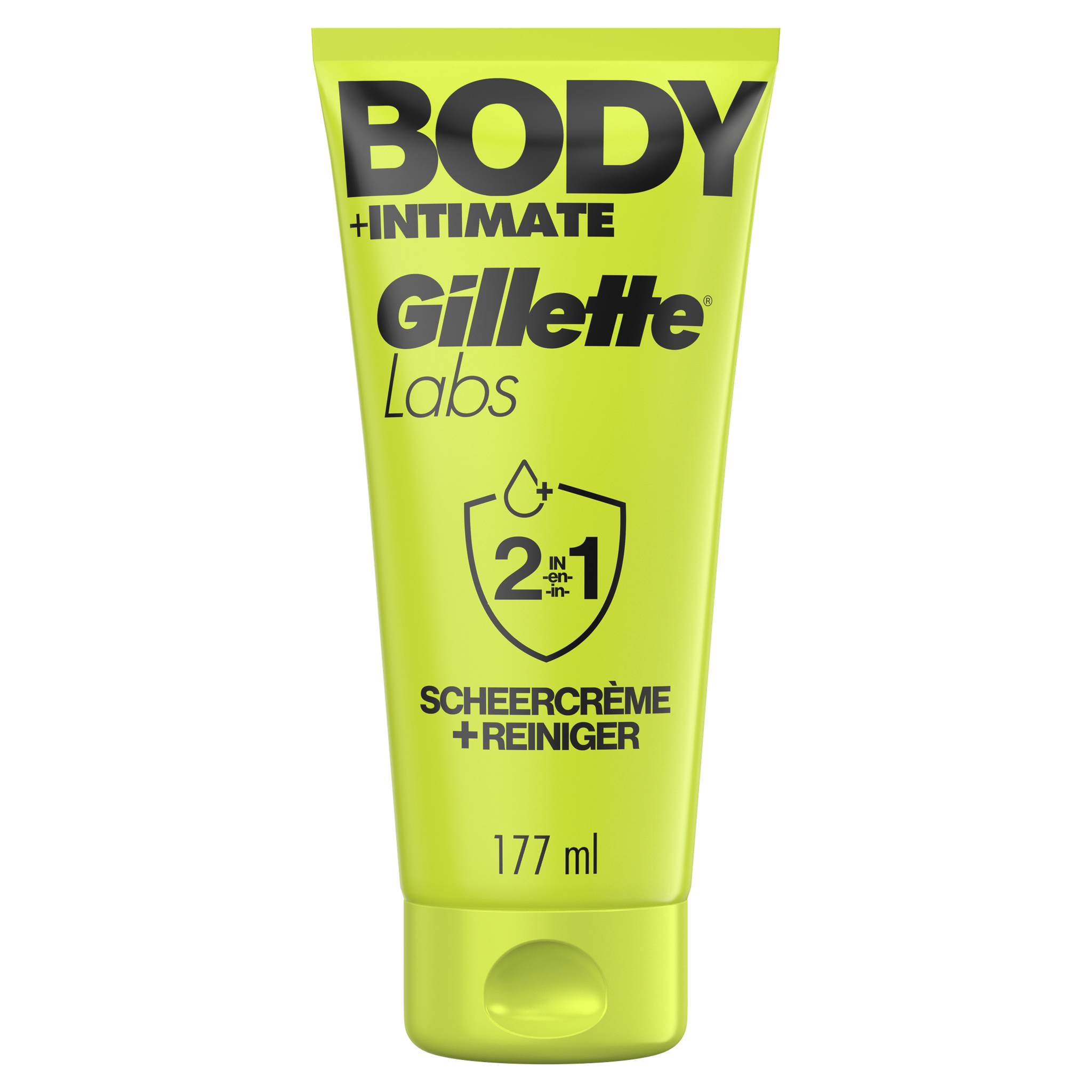 GilletteLabs Body + Intimate Bodycrème & Cleanser 177 ML