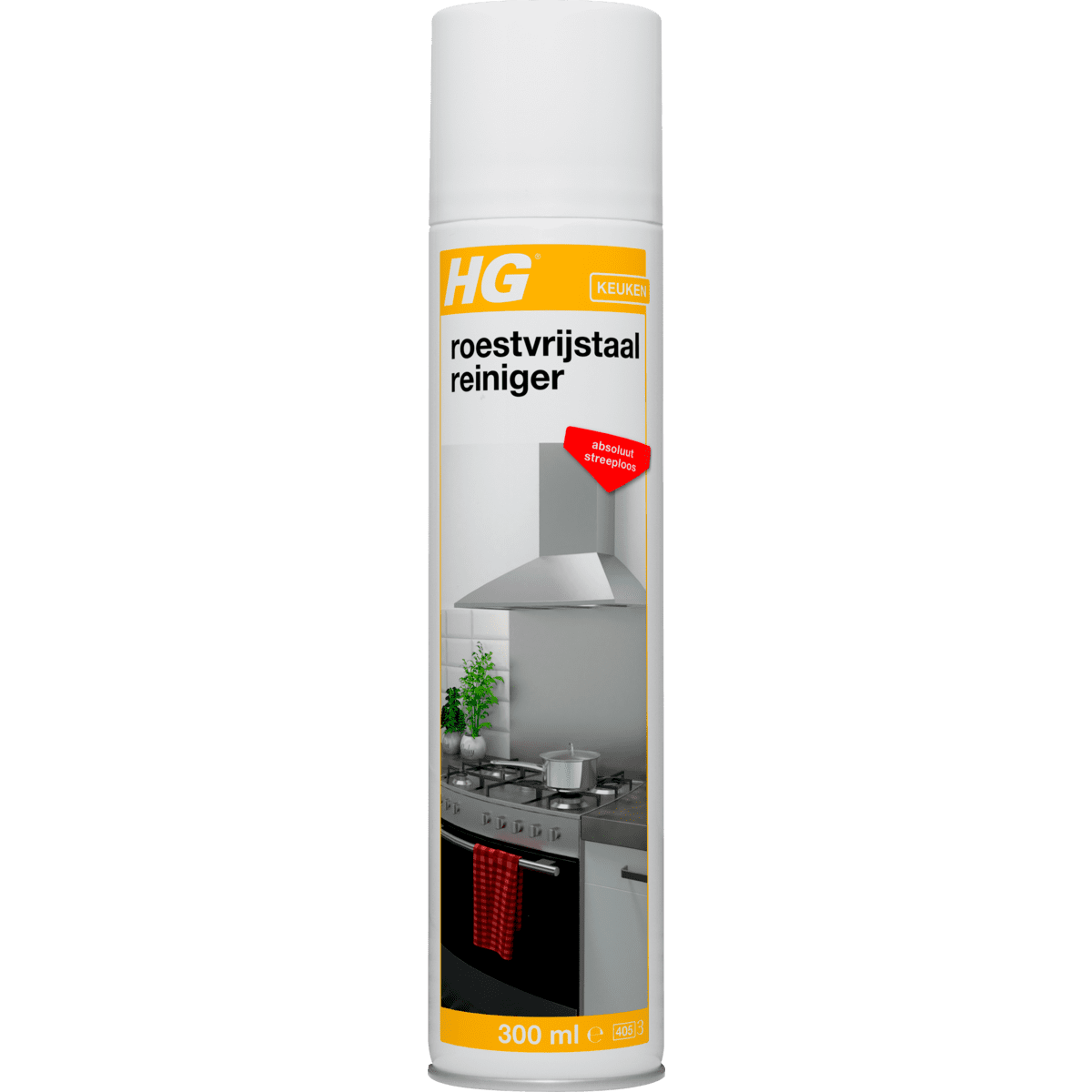 HG Roestvrijstaal Reiniger 300 ML