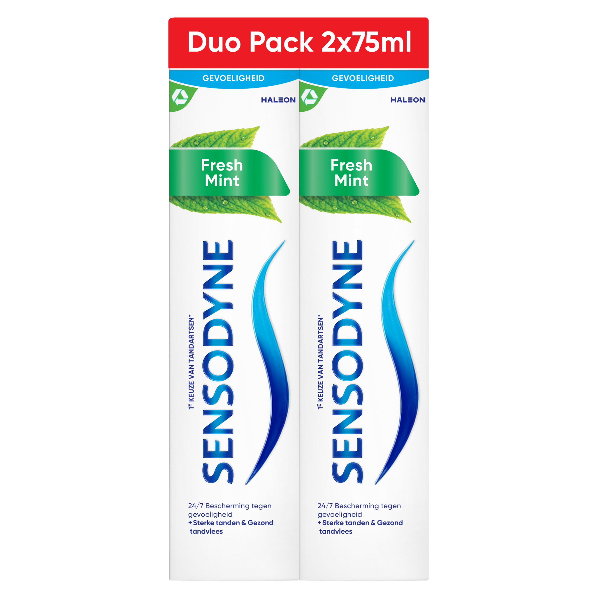 Sensodyne Fresh Mint Tandpasta Duo Pack 2x 75 ML