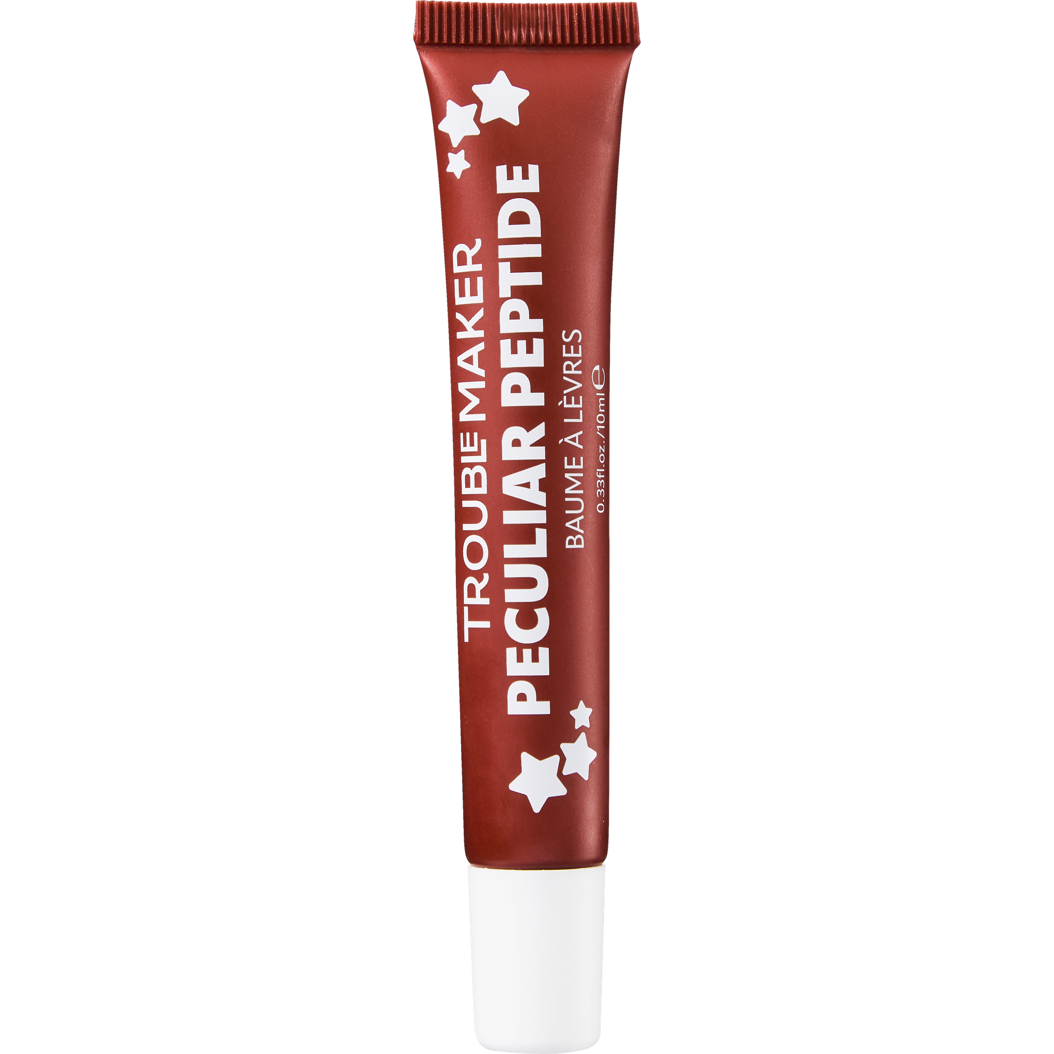 Trouble Maker Peculiar Peptide Shimmer Lip Balm Jelly Jam Deep Nude