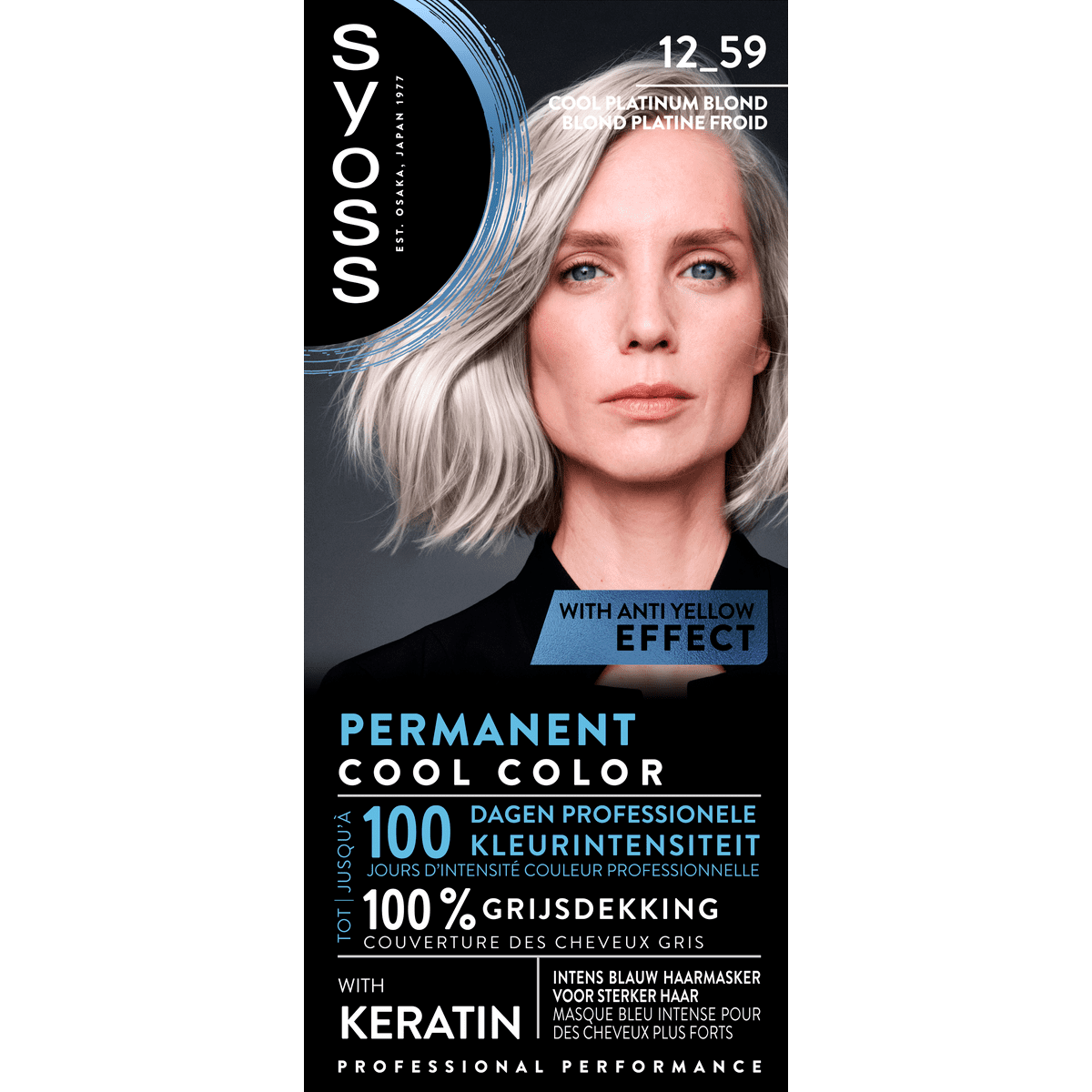 Syoss Haarverf 12-59 Cool Platinum Blond