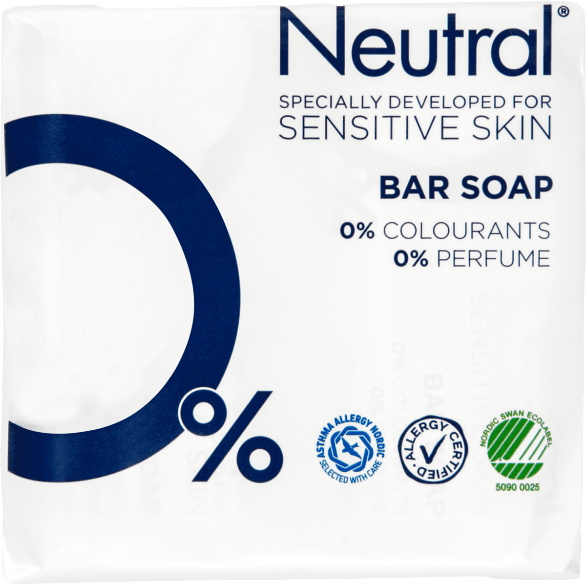 Neutral 0% Parfumvrij Blokzeep 2x100 gram