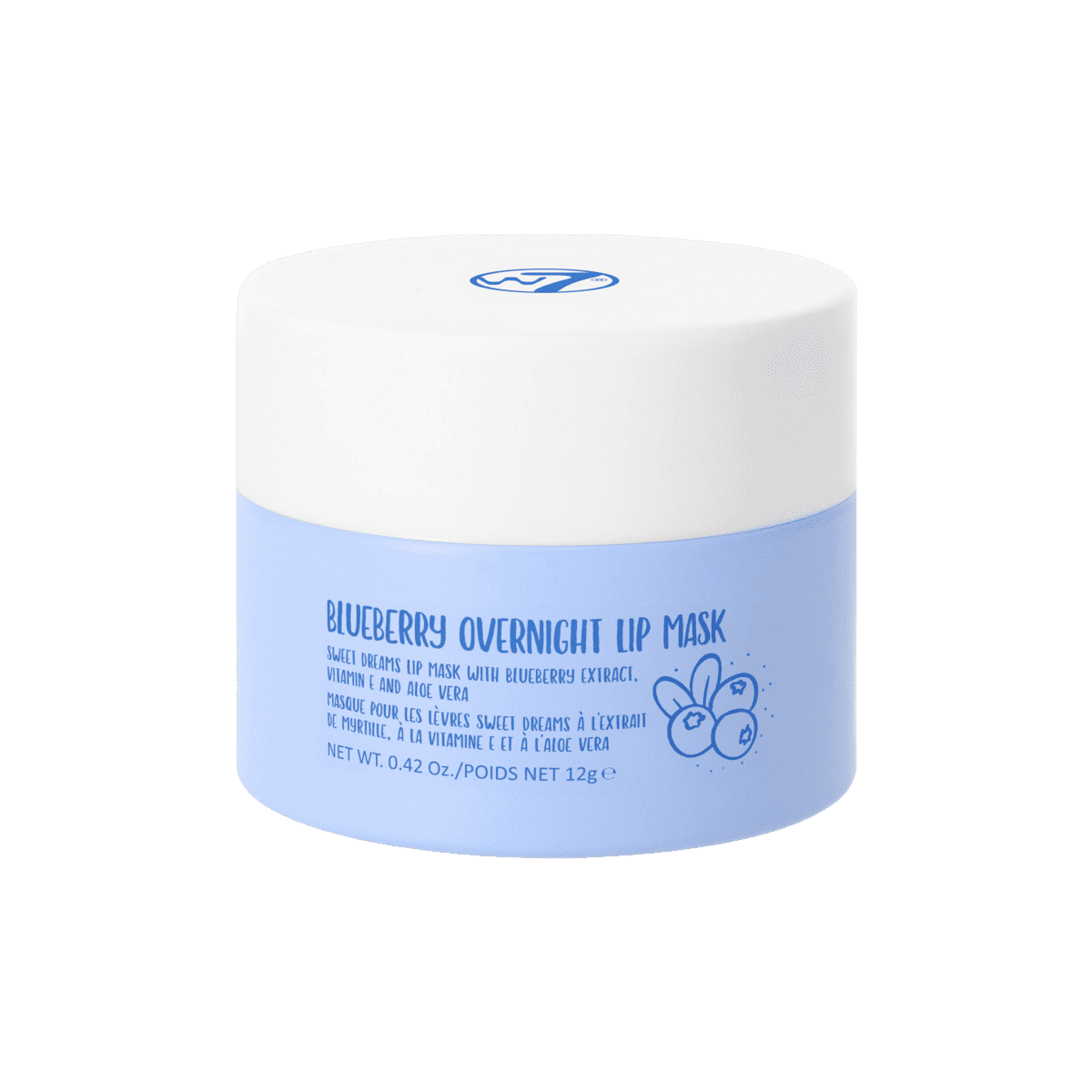 W7 Sweet Dreams Overnight Lip Mask Blueberry
