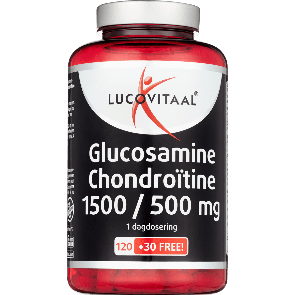 Ga op pad militie Norm Lucovitaal Glucosamine Chondroïtine Tabletten 150 EA | Etos