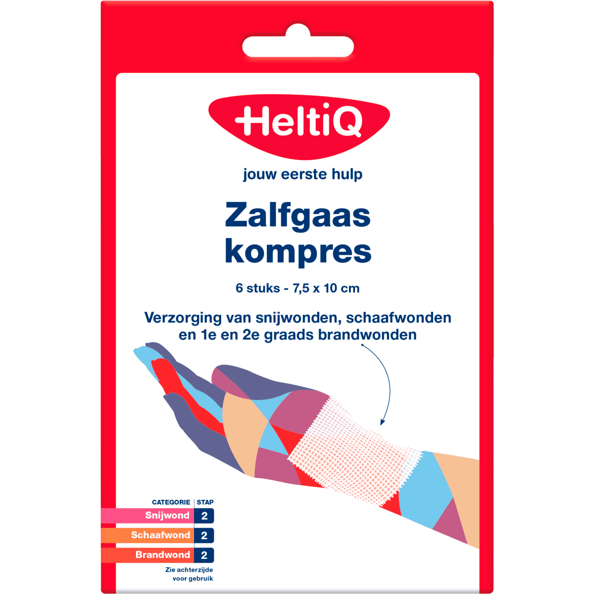 Heltiq Zalfgaas 6 stuks