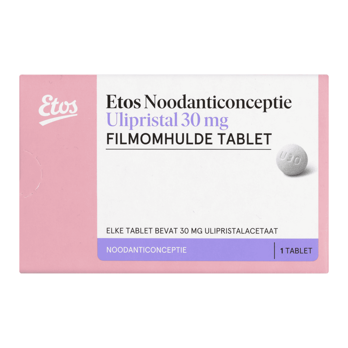 Etos Ulipristal Noodanticonceptie 30 MG