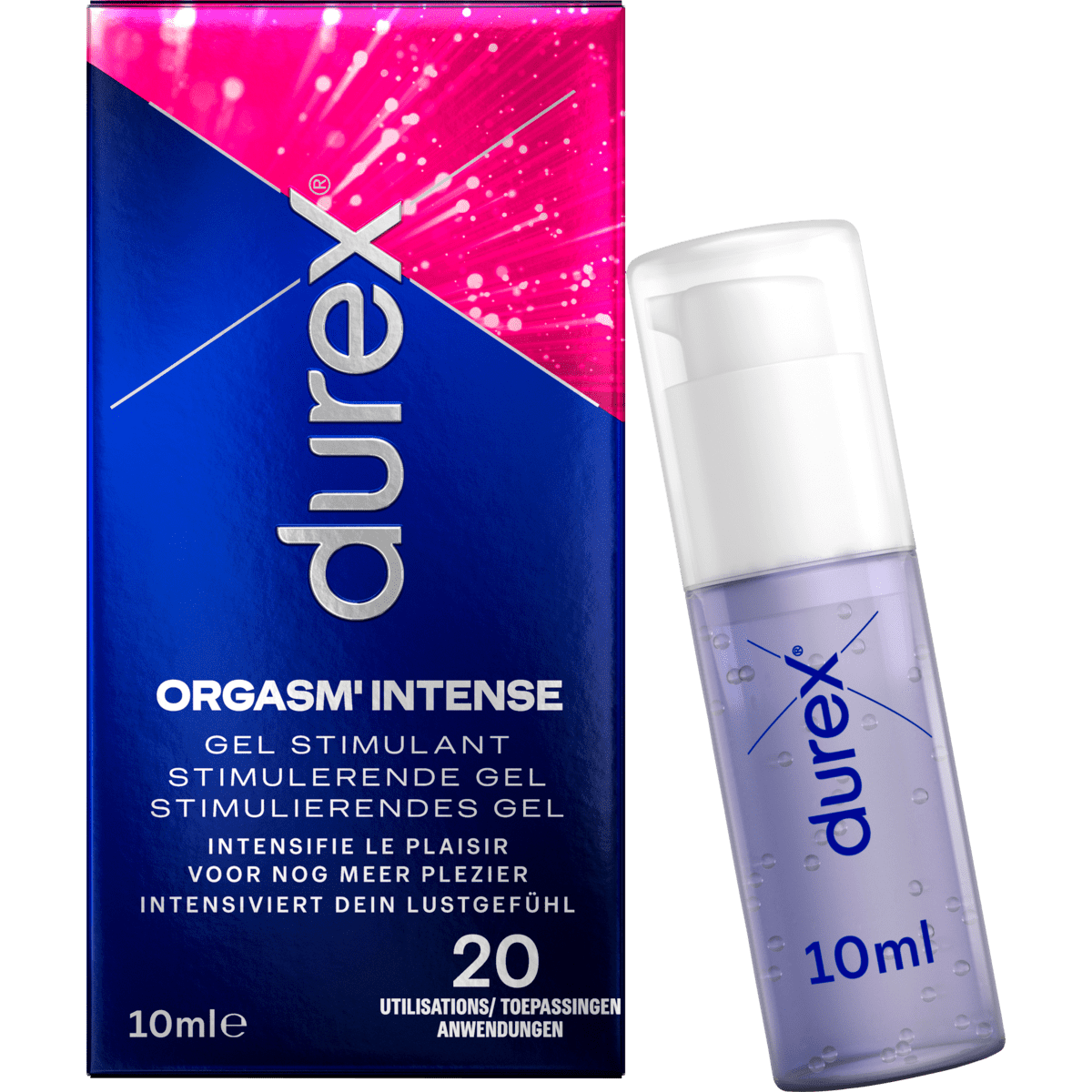 Durex Orgasm'Intense Stimulerende Gel 10 ML