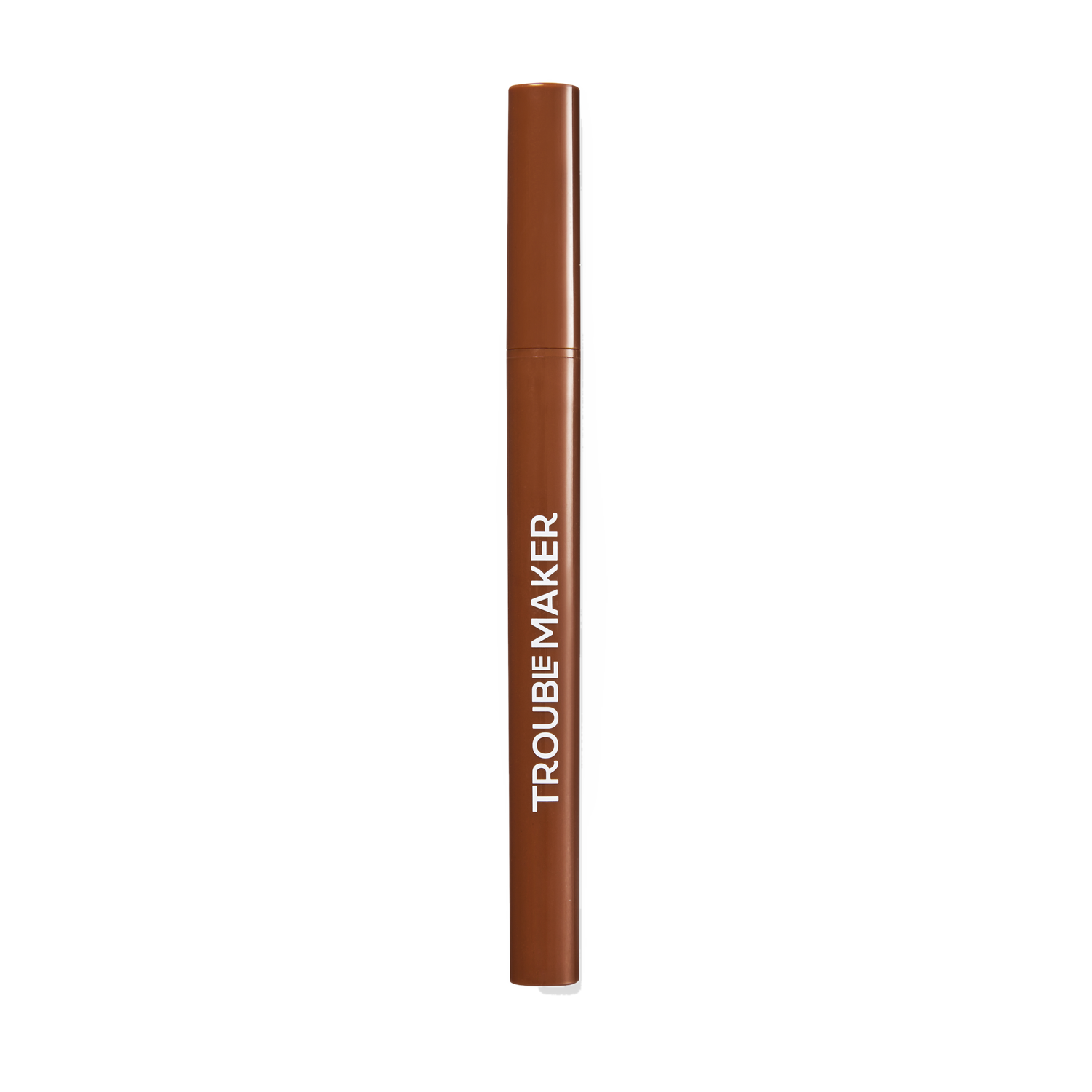 Trouble Maker Fluffer Brow Brush Natural Brow Pen Medium Brown