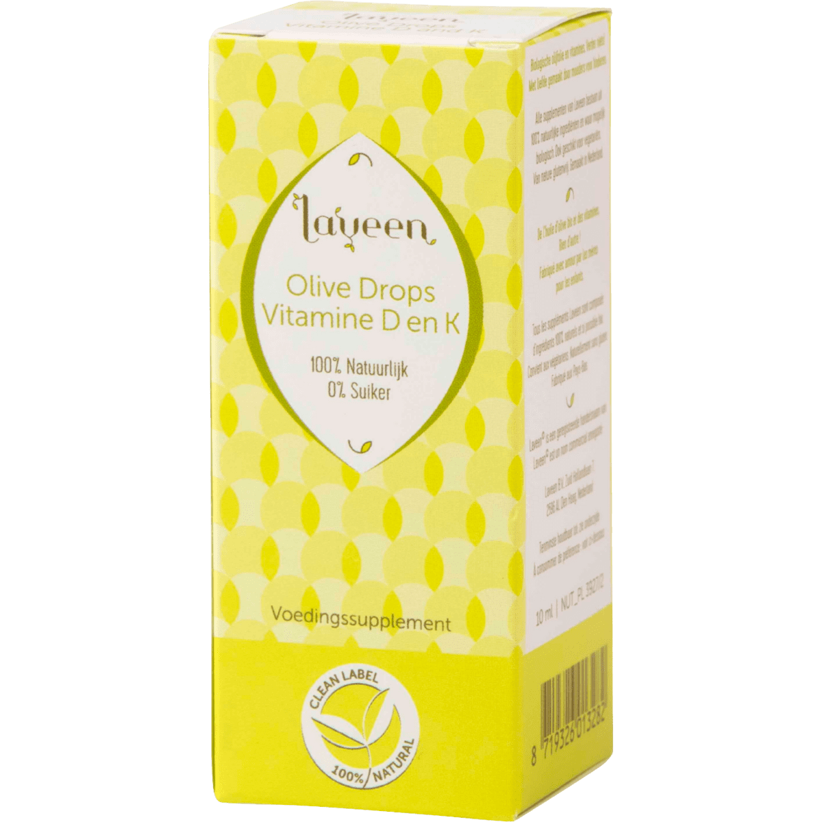 Laveen Olive Drops Vitamine D en K 10 ML Etos