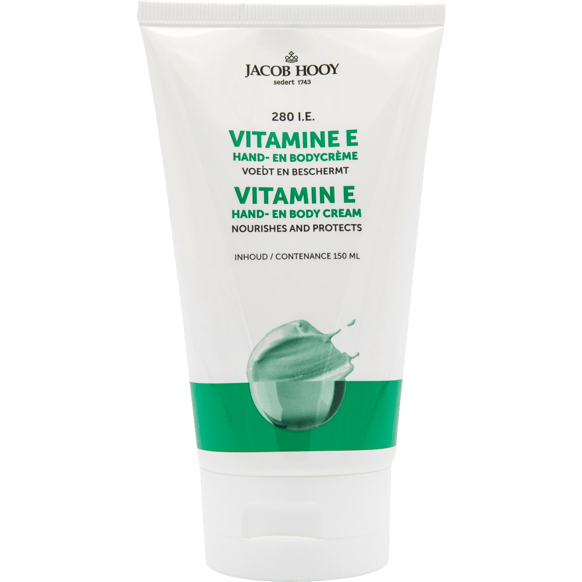 overtuigen vijand Vrijgevigheid Jacob Hooy Vitamine E Hand- & Bodycrème 150 GR 150 GR | Etos