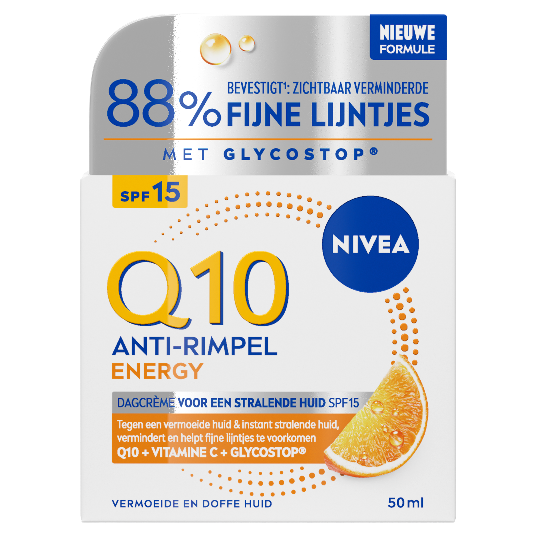 NIVEA Q10 Anti-Rimpel Energy Dagcrème SPF15 50 ML