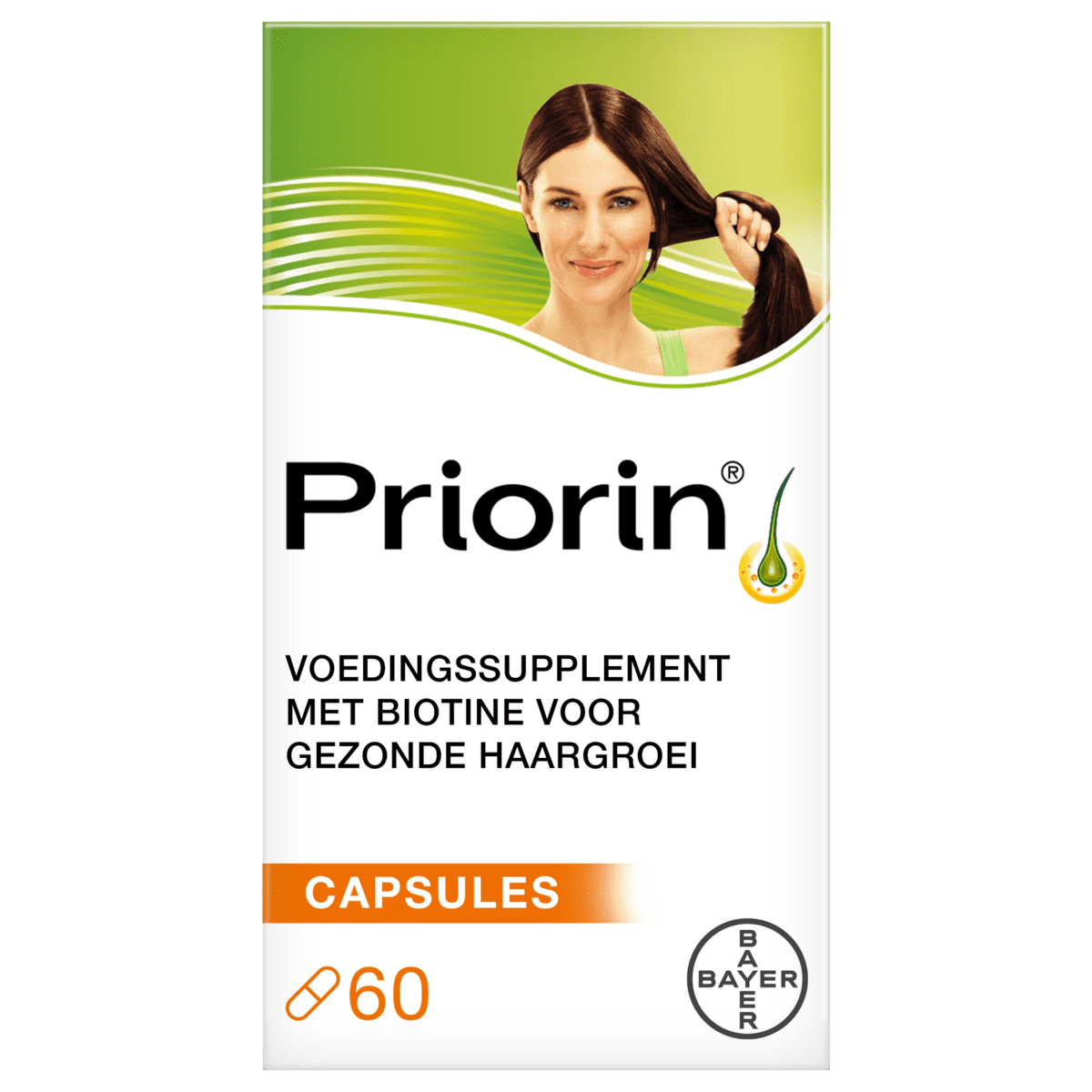 Priorin Biotine Sterk Vol Haar Binnenuit Capsules 60 stuks