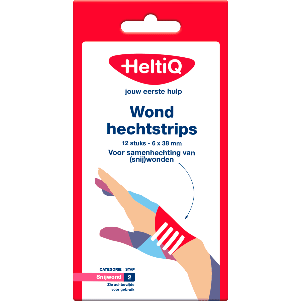 Heltiq Wondhechtstrips 12 stuks