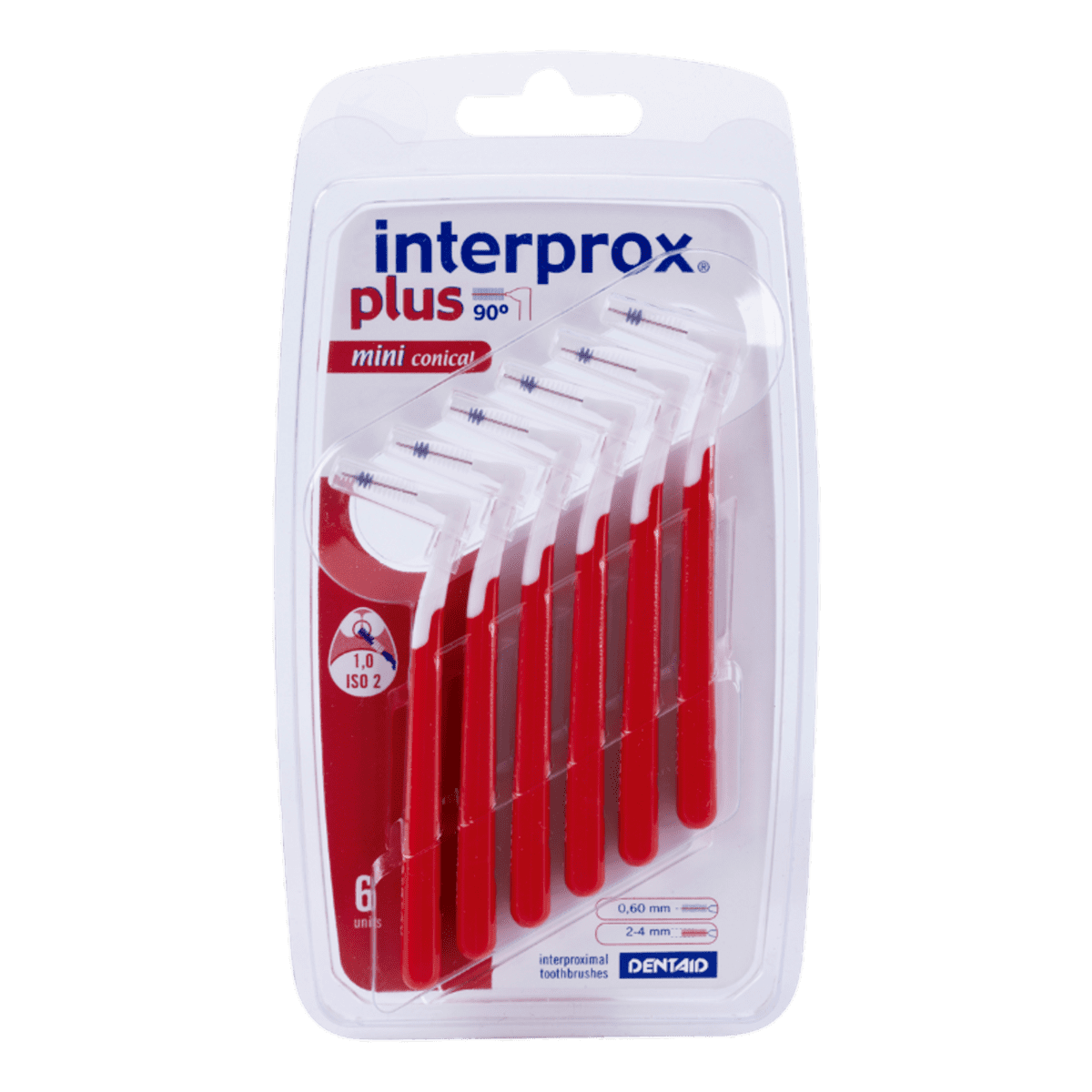 oorlog gunstig dauw Interprox Plus Mini Conical Ragers Rood 18 GR | Etos