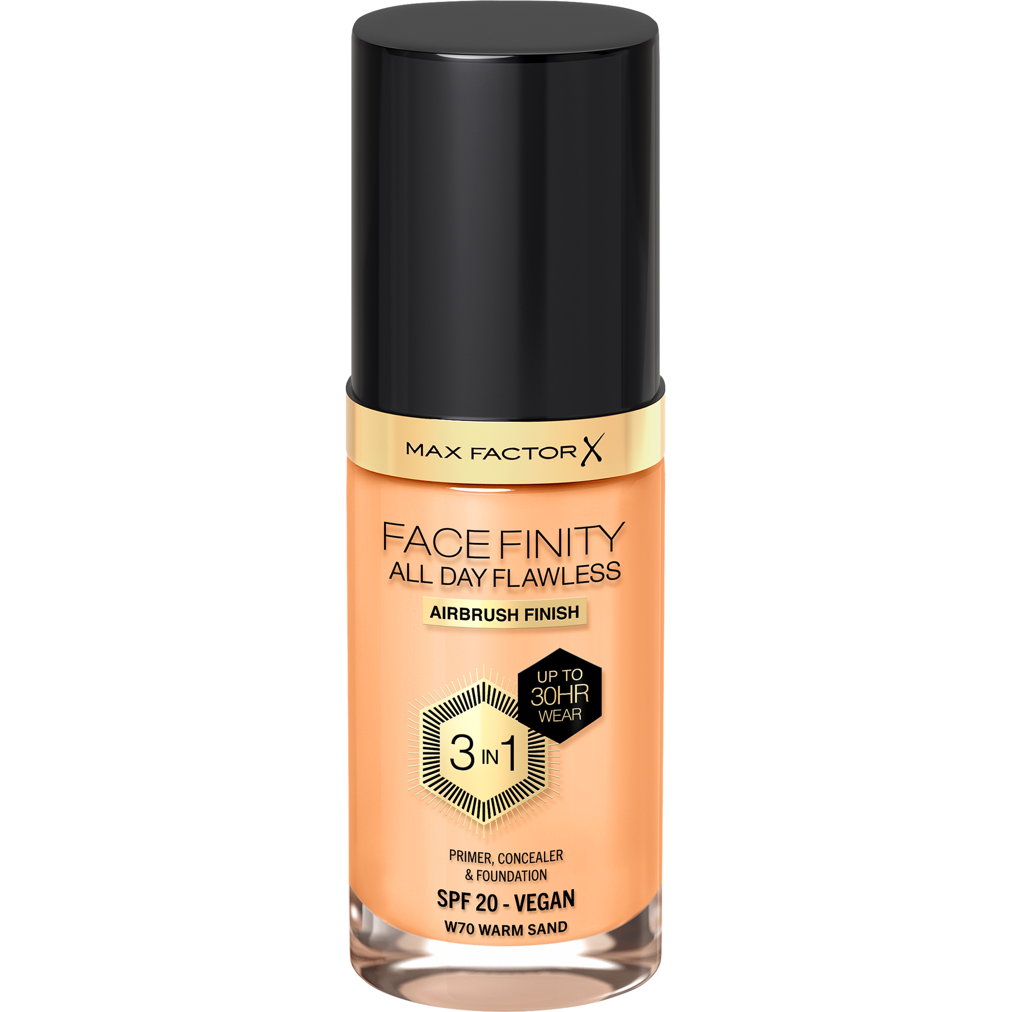 Max Factor Facefinity Foundation Warm Sand/W70 30 ML