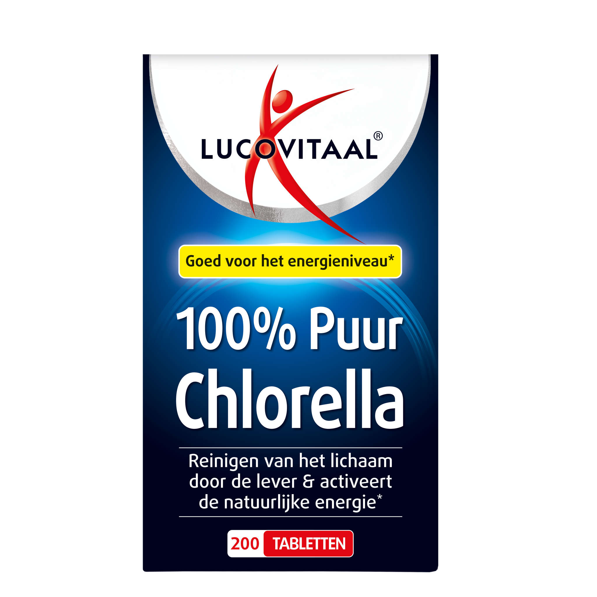 Lucovitaal 100% Puur Chlorella Tabletten 200 stuks