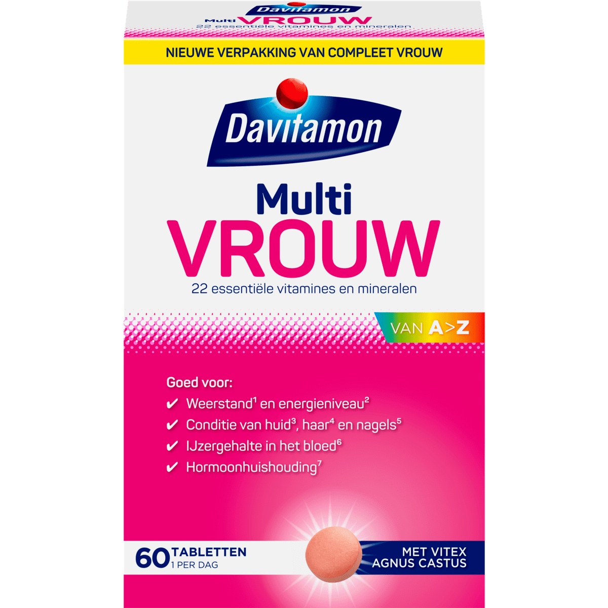 Davitamon Multi Vrouw Tabletten 60 stuks