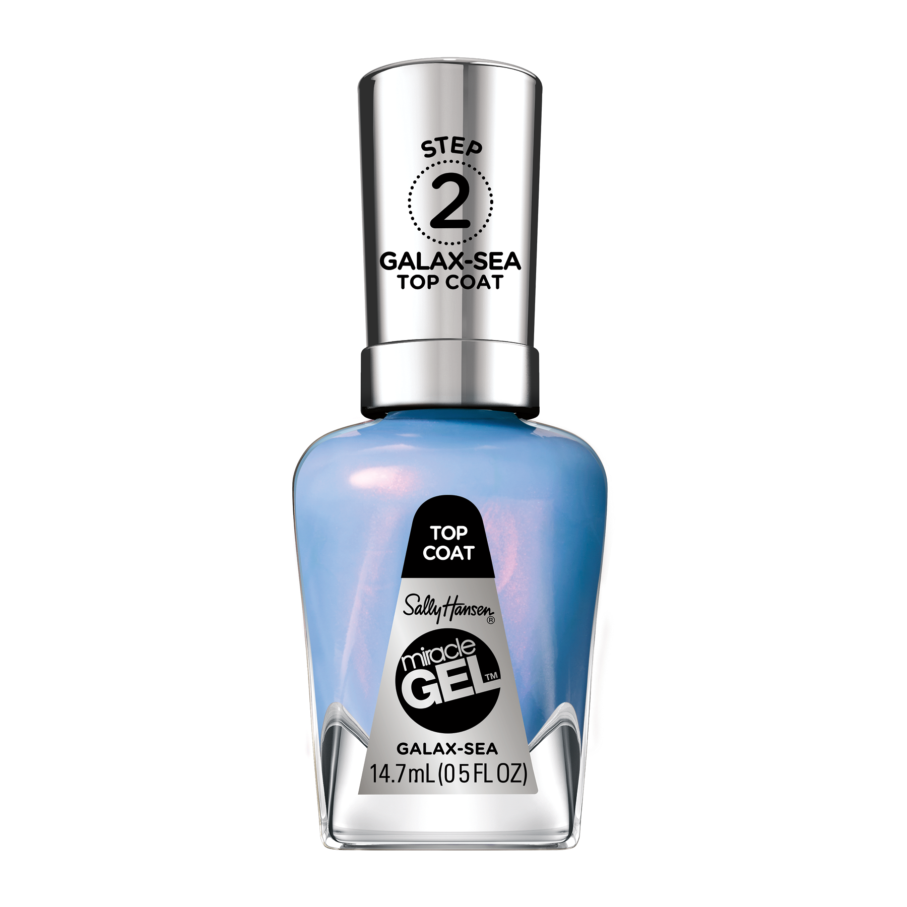 Sally Hansen Miracle Gel Top Coat Blauw 113 Galax-Sea