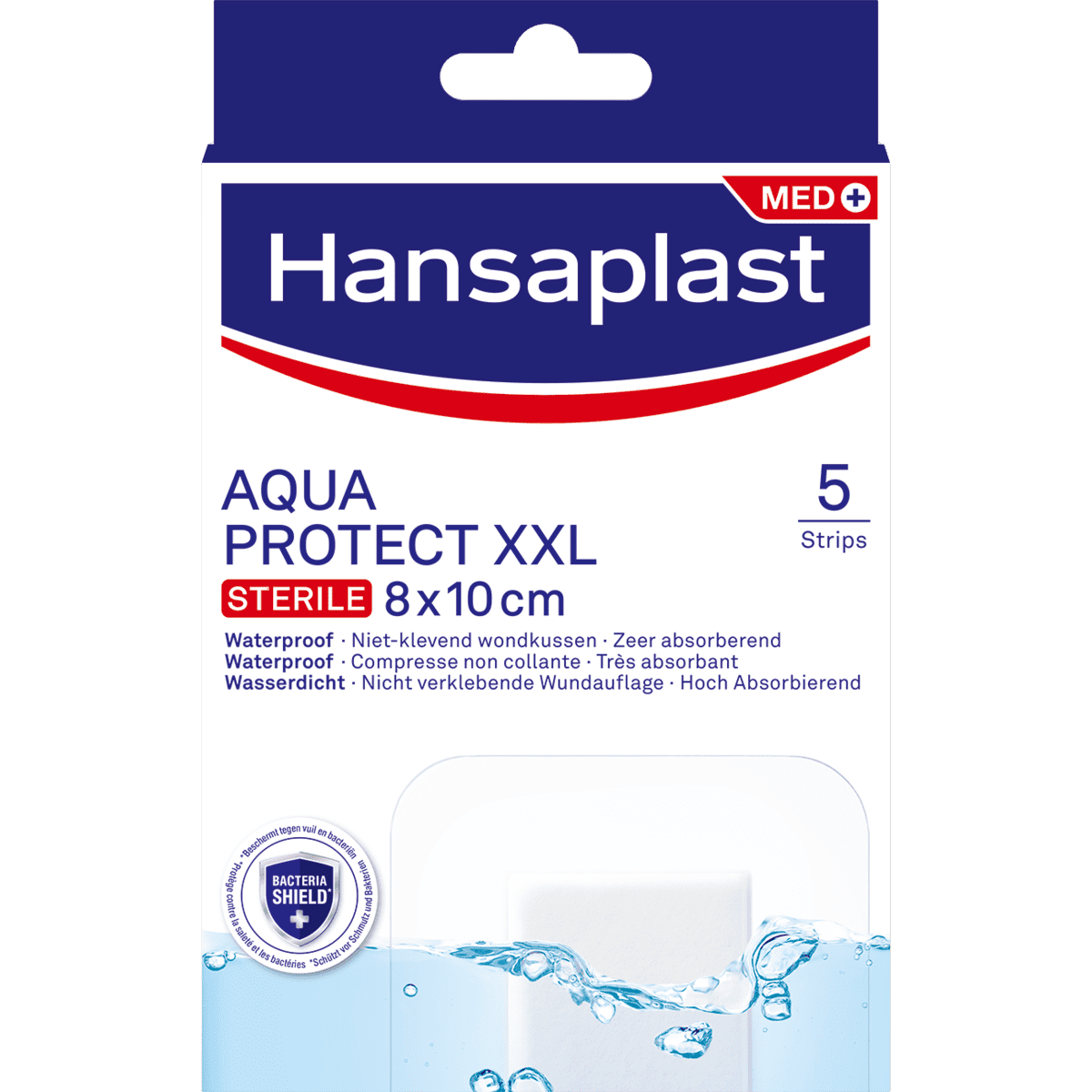 Hansaplast Aqua Protect XXL Eilandpleister 5 stuks