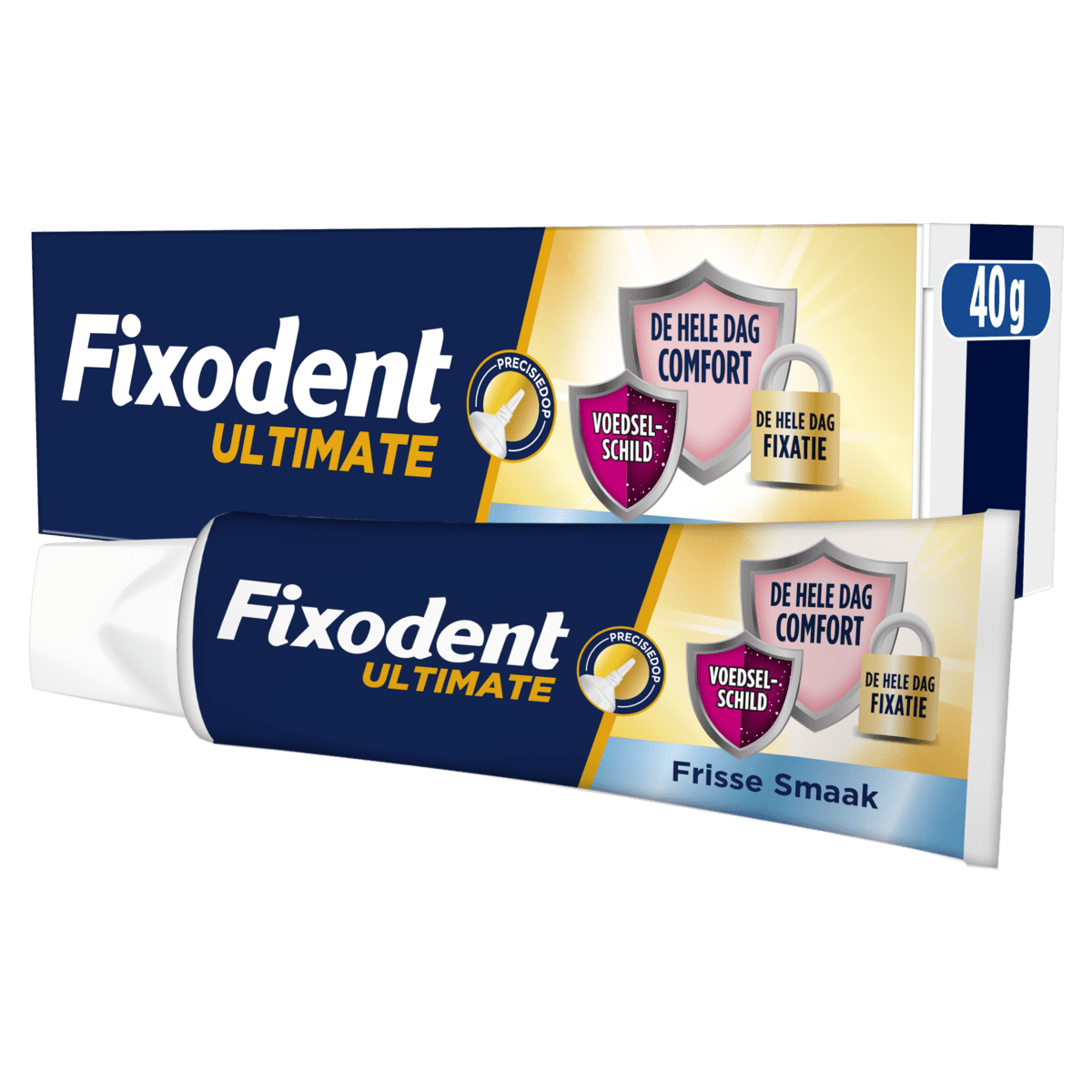 Fixodent Ultimate Frisse Smaak Kleefpasta 40 gram