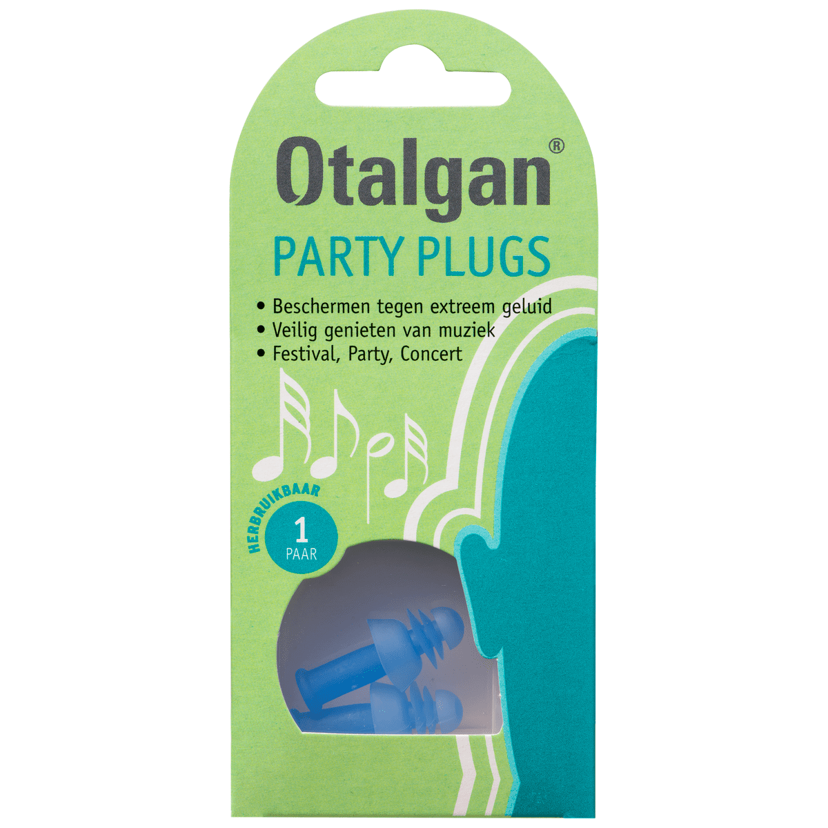 Otalgan Party Plugs 1 paar