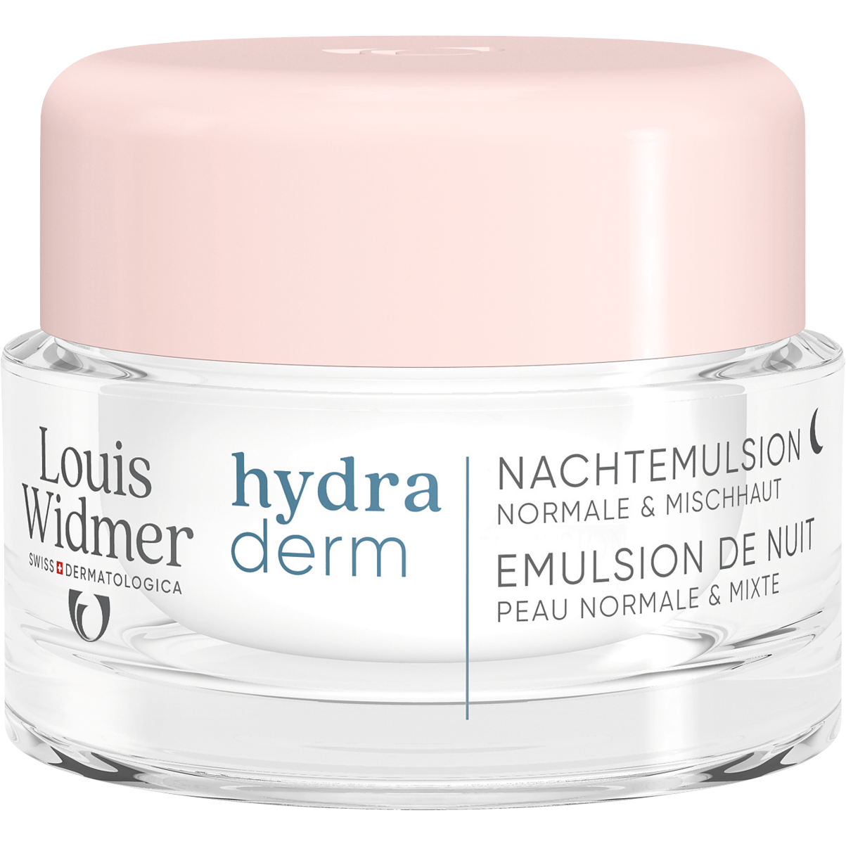 Louis Widmer Hydraderm Nachtemulsie Zonder Parfum 50 ML