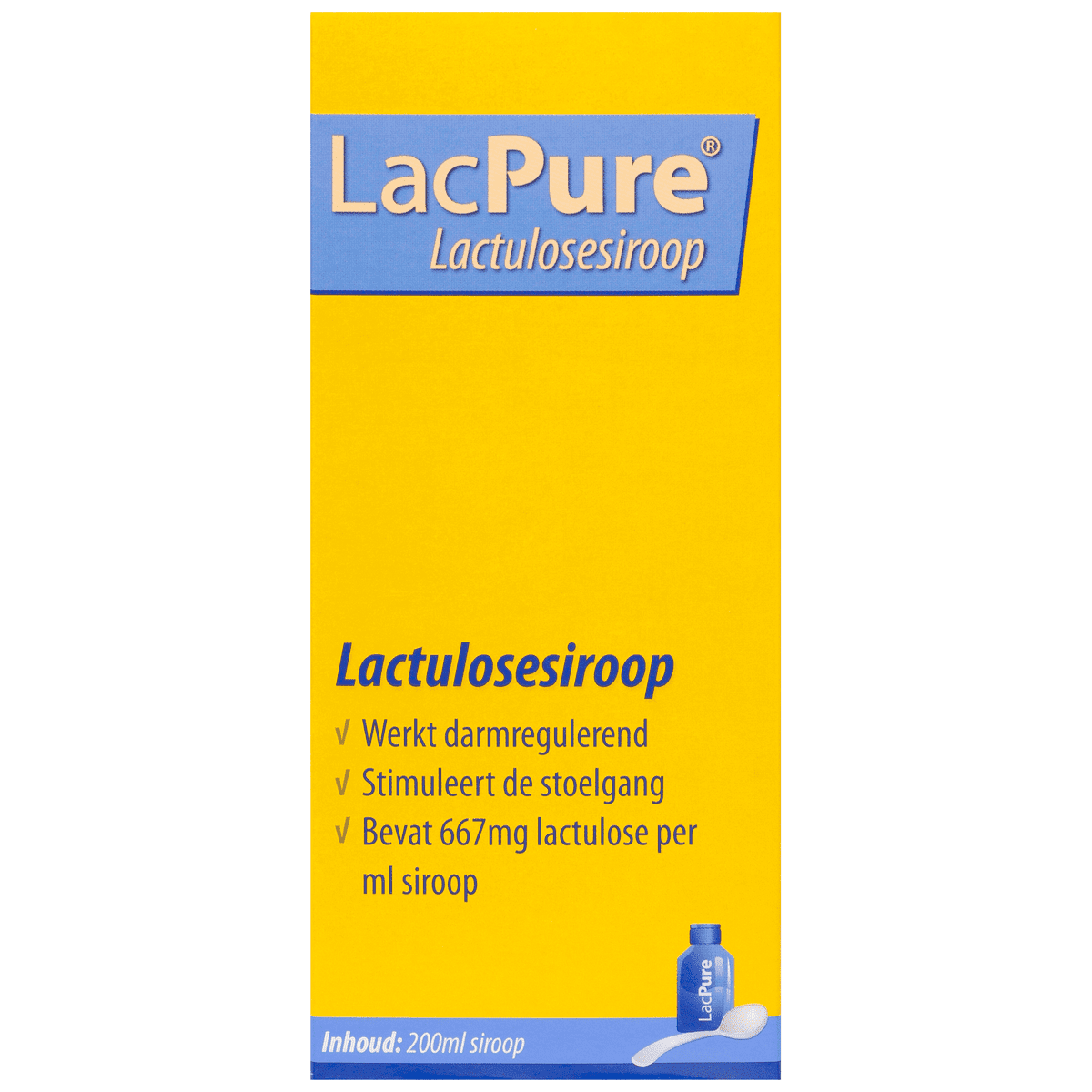 LacPure Lactulosesiroop 200 ML