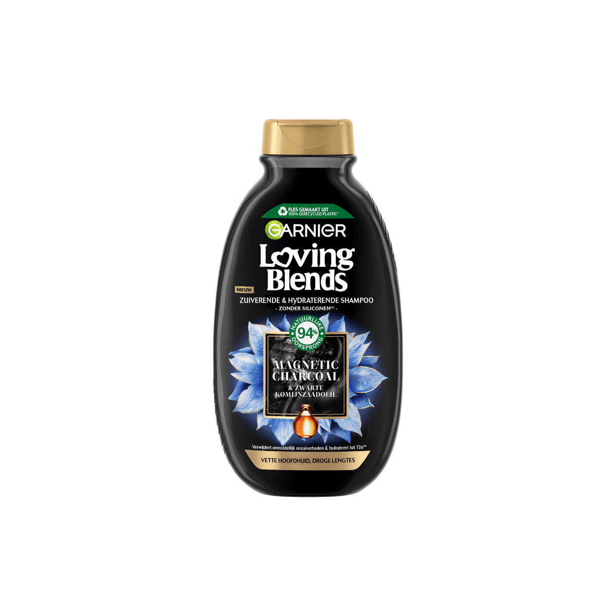 Garnier Loving Blends Charcoal Shampoo 300 ML