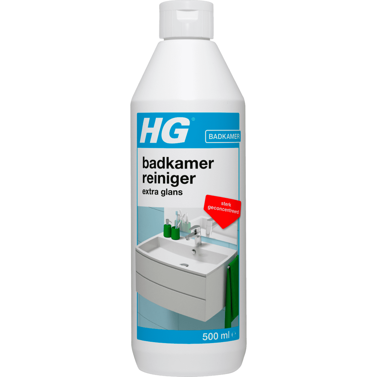 HG Badkamerreiniger Extra Glans 500 ML