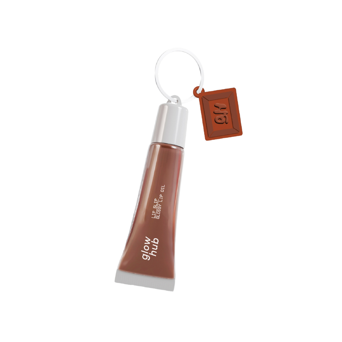 Glow Hub Lip Slip Glossy Lip Oil Hot Chocolate 12Ml