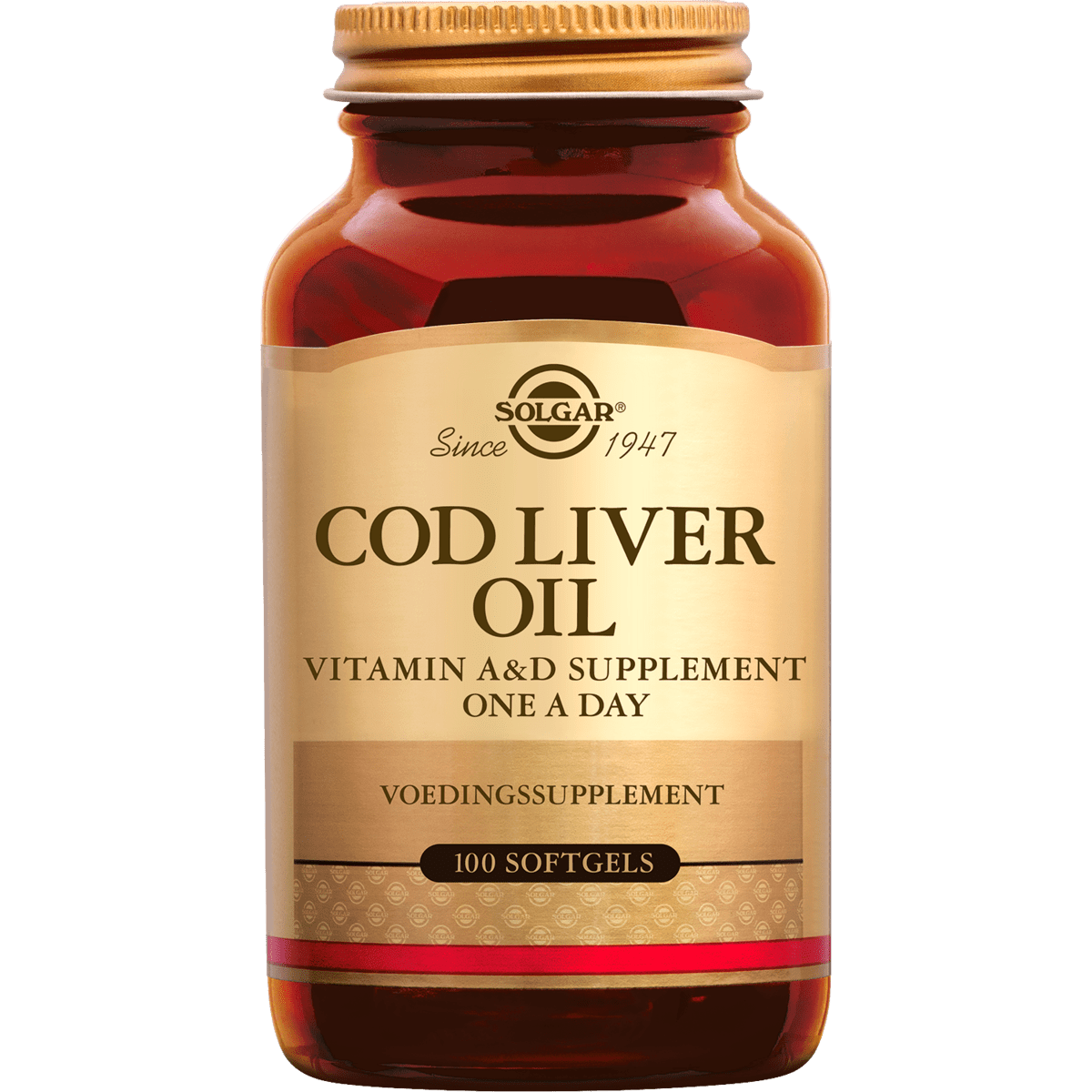 Solgar Cod Liver Oil 100 Softgels 100 stuks