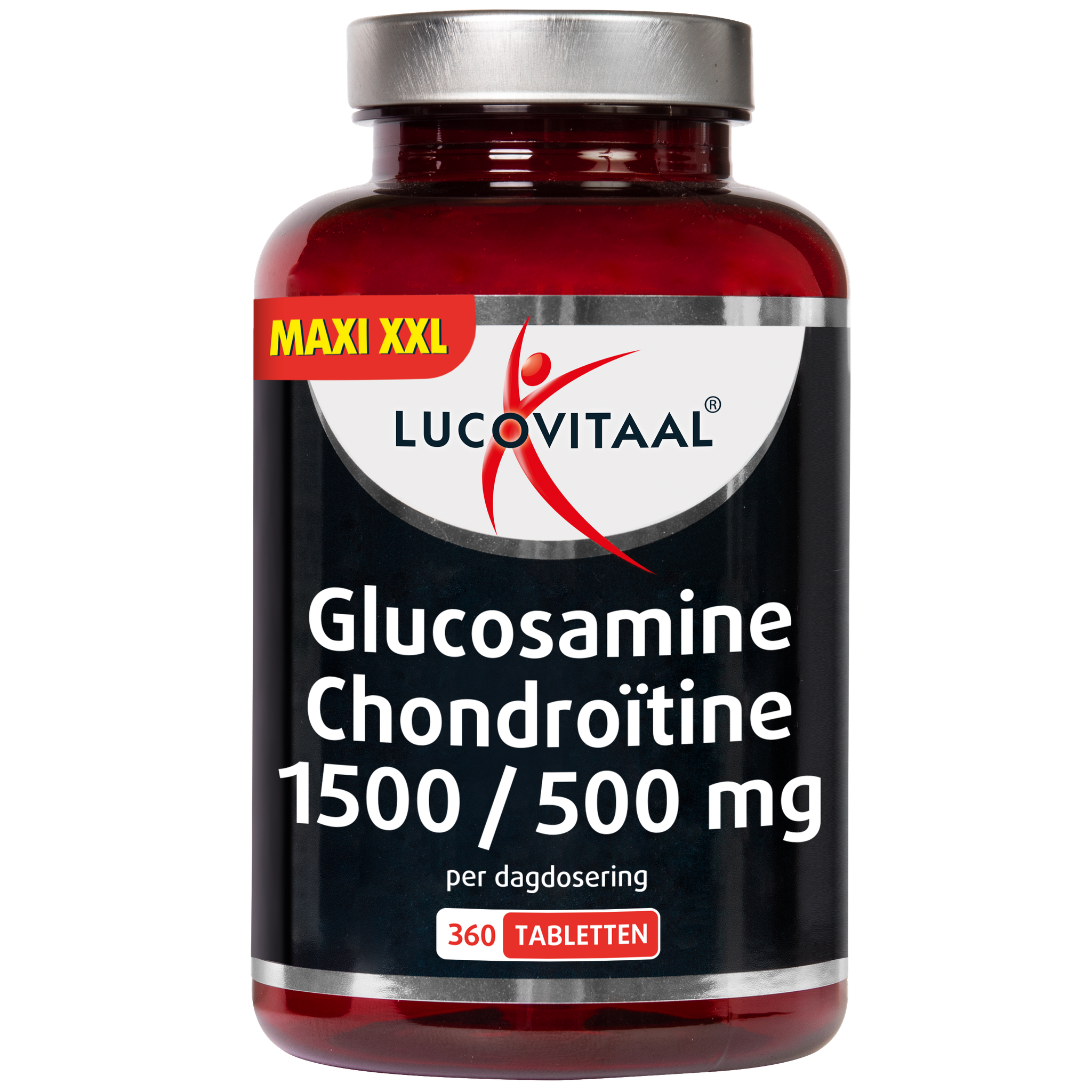 Lucovitaal Glucosamine Chondroïtine 1500/500 mg Tabletten 360 stuks
