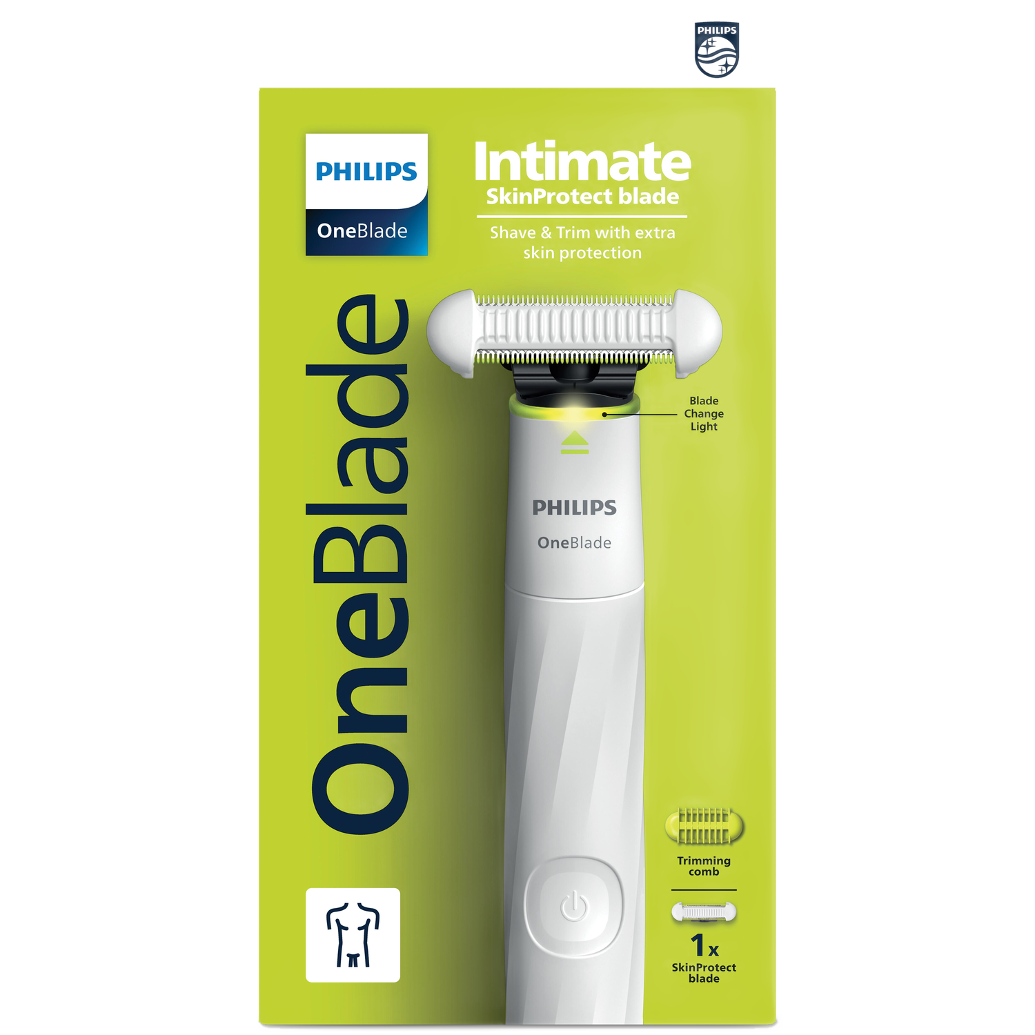 Philips OneBlade Intimate Male Scheerapparaat QP1930/20