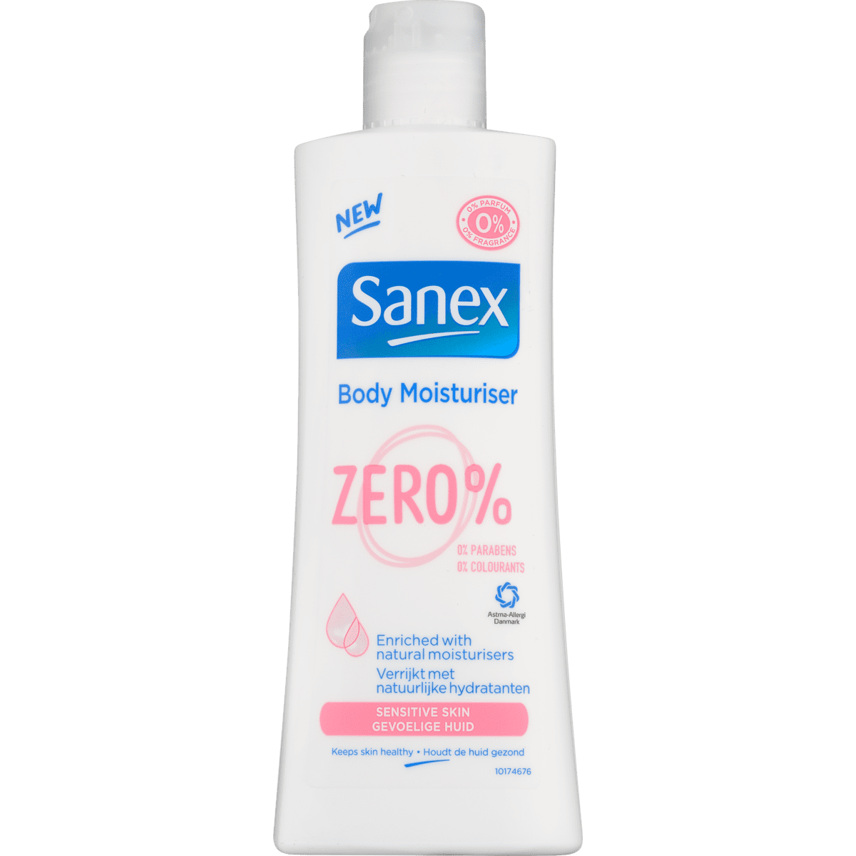 Sanex Zero Body Moisturiser Body Lotion 250 ML Etos