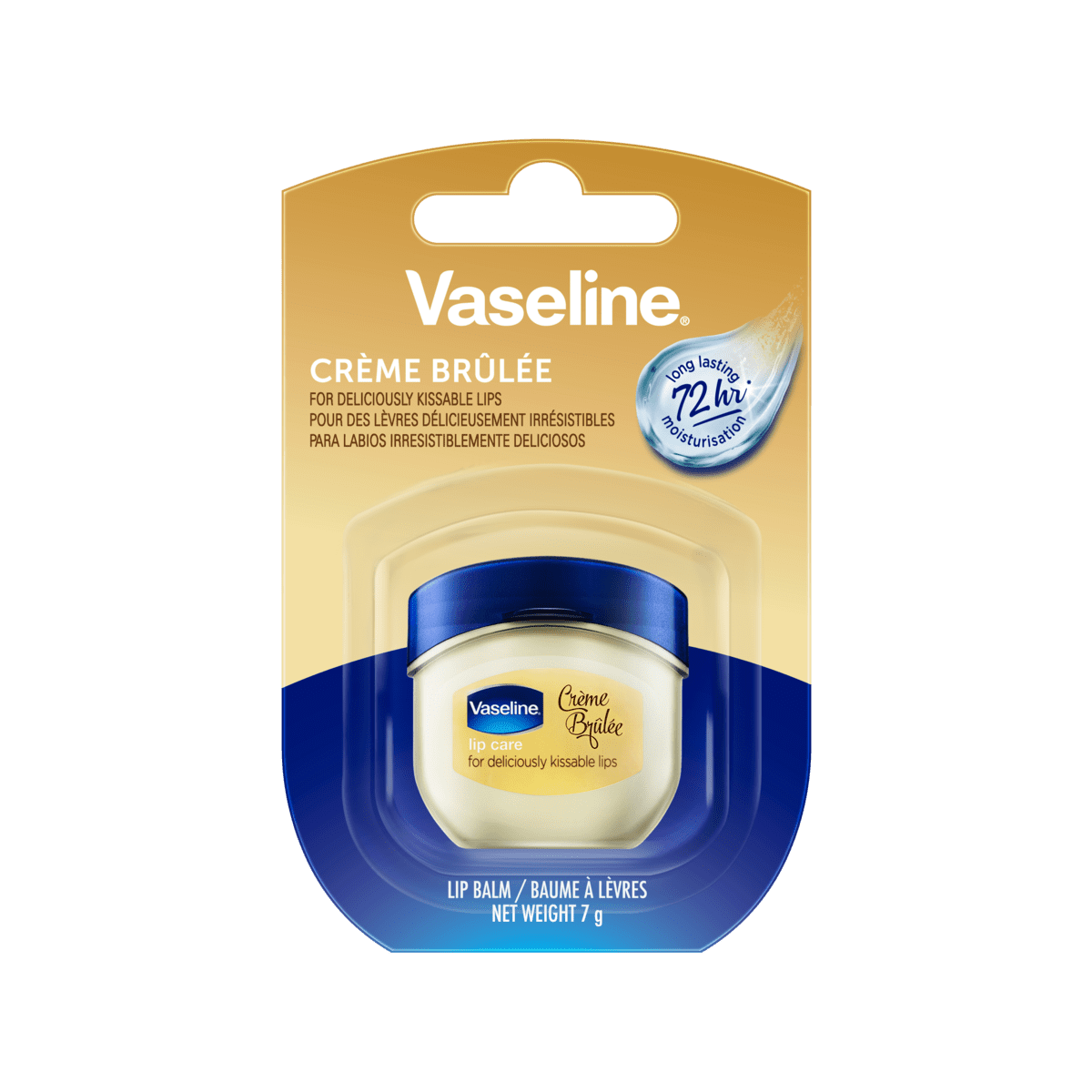 Vaseline Lip Therapy Crème Brûlée Mini 7 gram