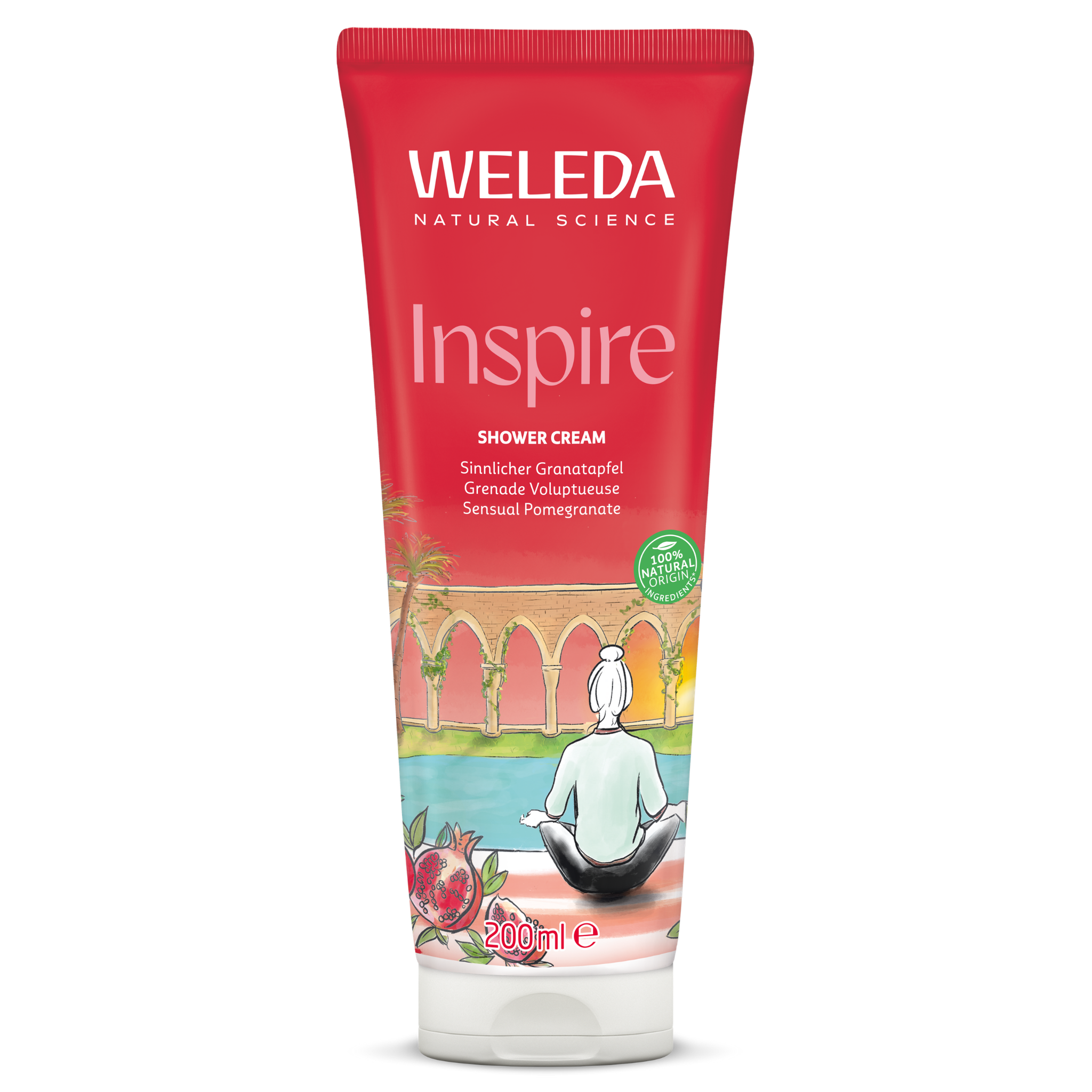 WELEDA Inspire Granaatappel Douchecrème 200 ML