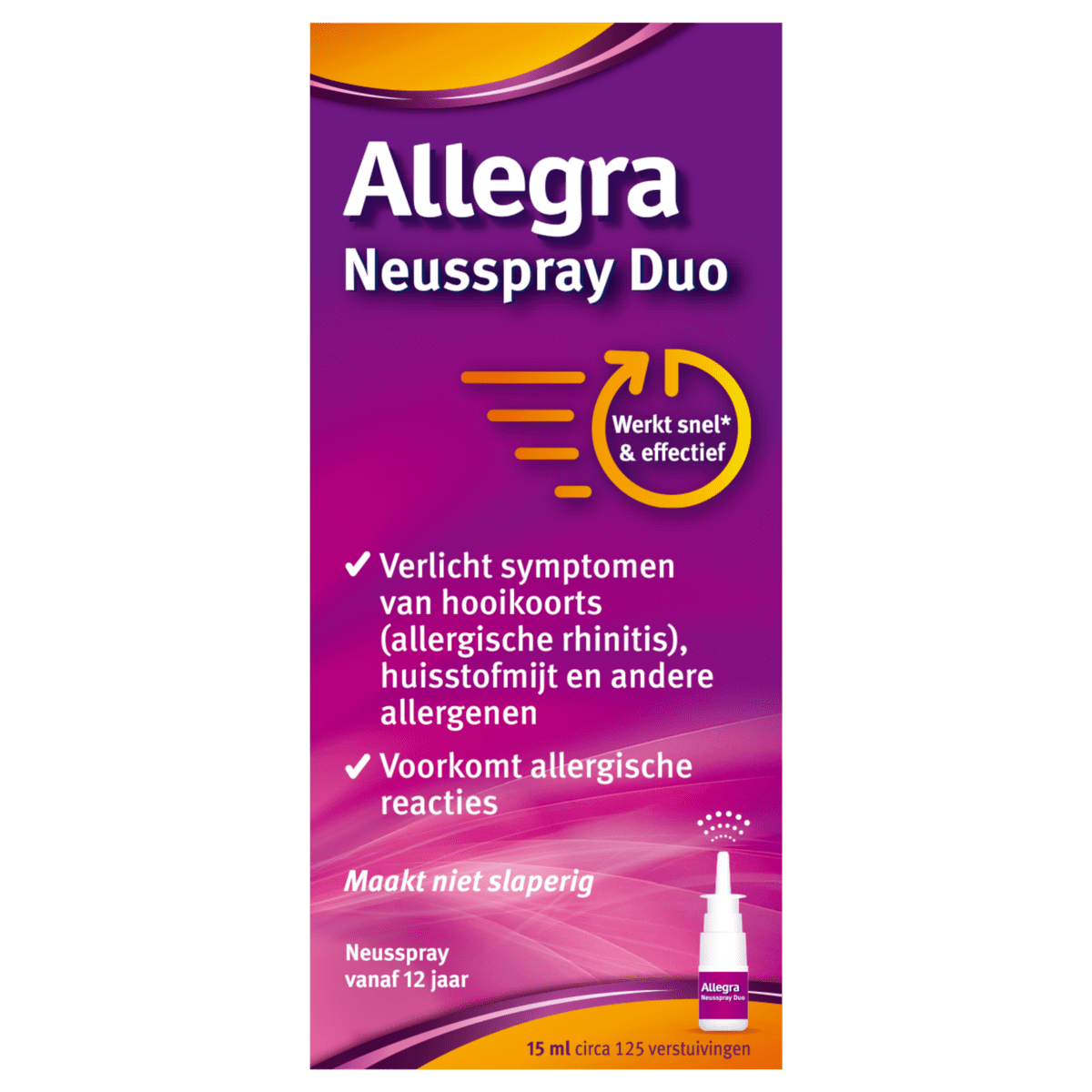 Allegra Neusspray Duo Flacon 15 ML